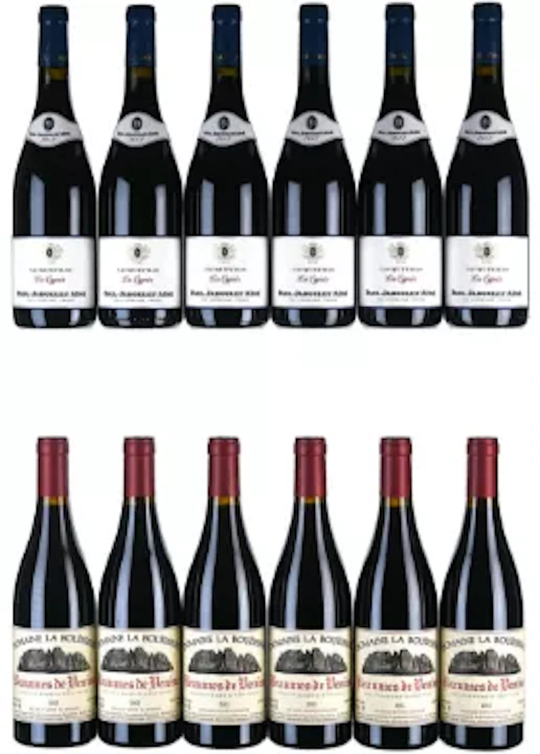 2012 Mixed Lot of Vaqueryas and Beaumes de Venise - In Bond