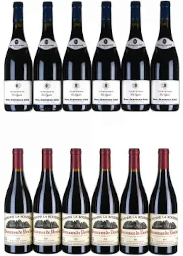 2012 Mixed Lot of Vaqueryas and Beaumes de Venise - In Bond
