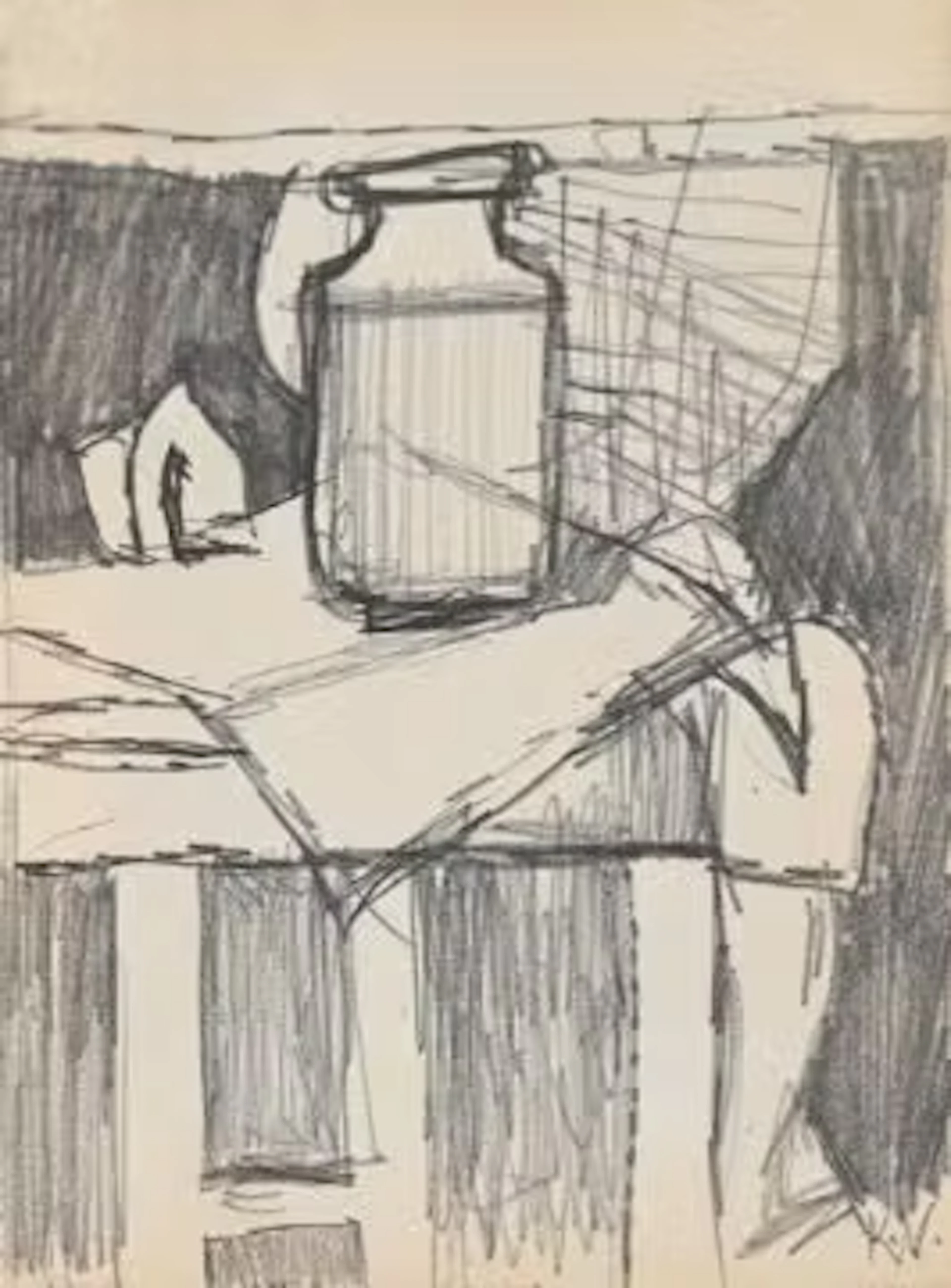 λ KEITH VAUGHAN (BRITISH 1912-1977), CENTRAL SCHOOL STILL LIFE
