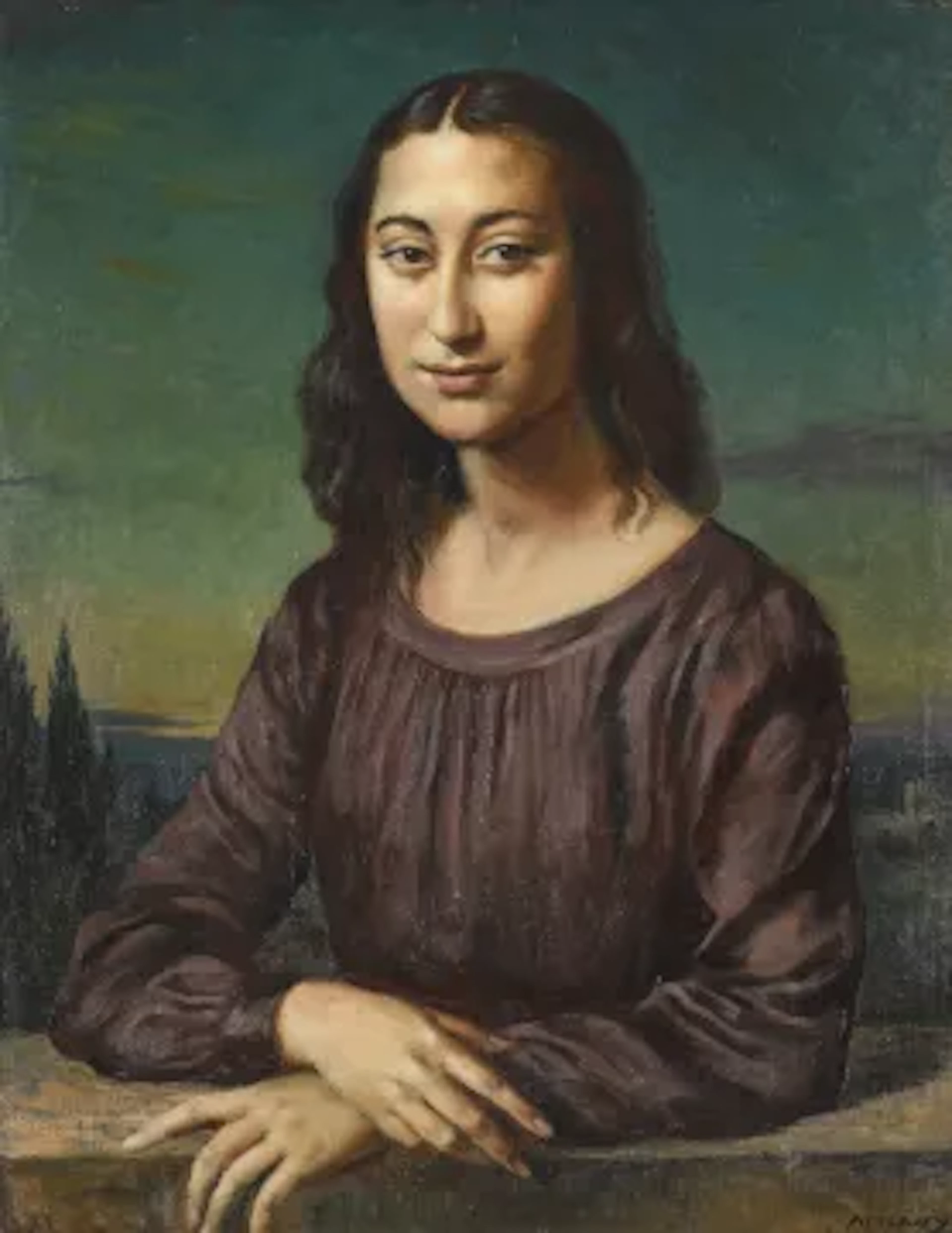λ GEORGE OWEN WYNNE APPERLEY (BRITISH 1884 - 1960), LA GIOCONDA