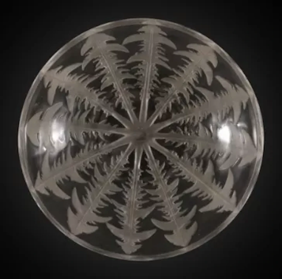 RENÉ LALIQUE (FRENCH, 1860-1945), 'PISSENLIT' BOWL, DESIGNED 1921, PRE 1945