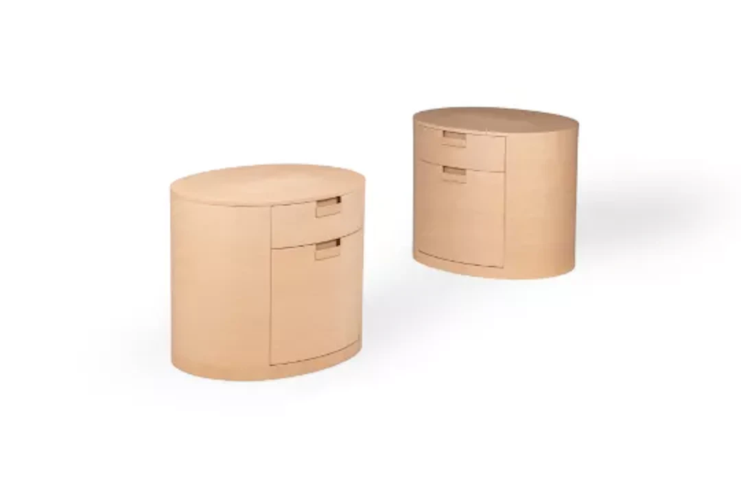 ANTONIO CITTERIO (ITALIAN, B.1950), A PAIR OF 'AMPHORA' SIDE TABLES