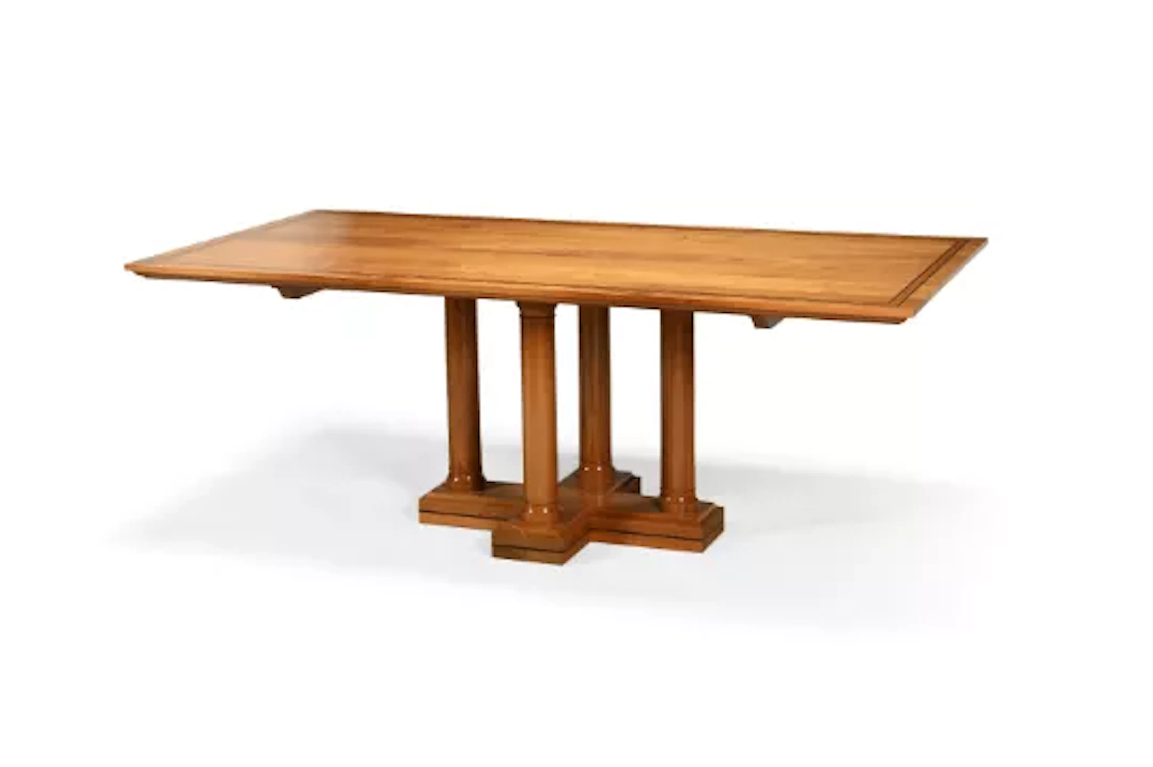Y LINLEY (BRITISH, FD.1985), DINING TABLE, CIRCA 2000