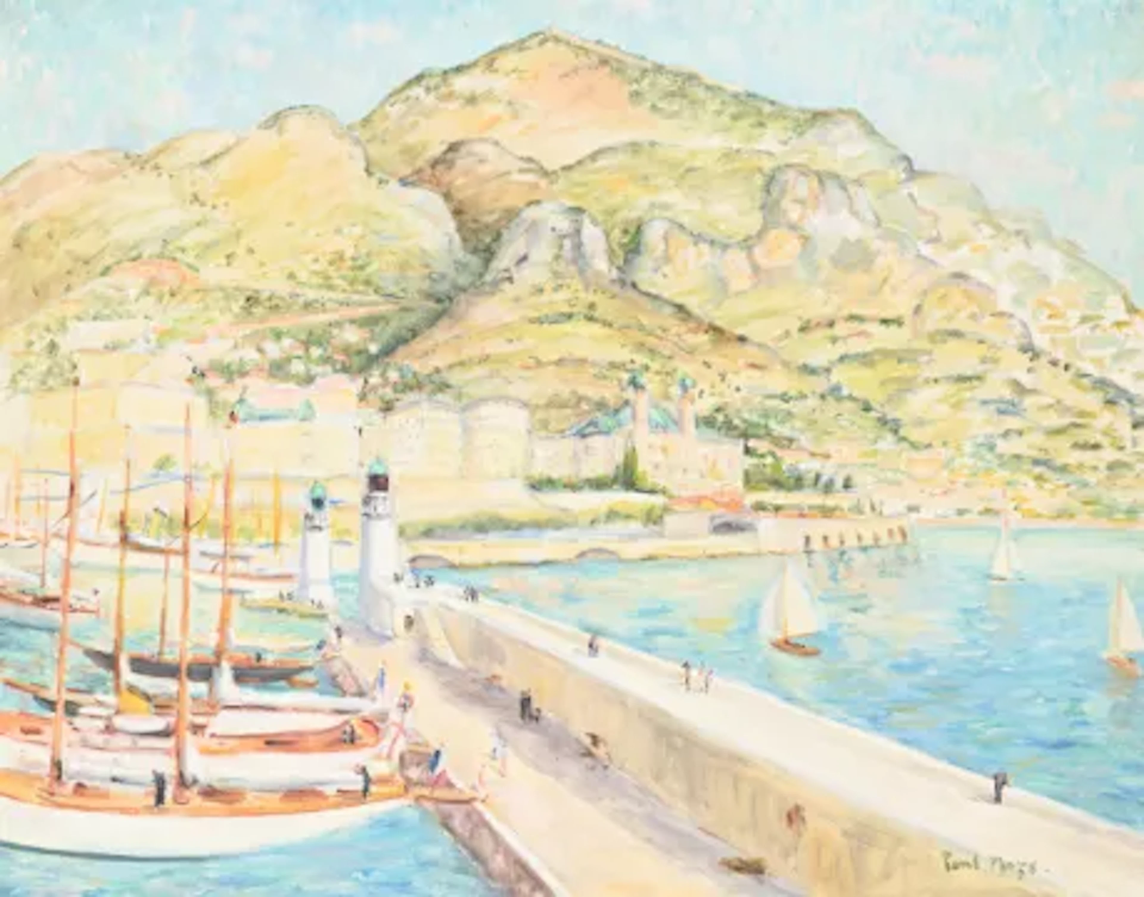 λ PAUL LUCIEN MAZE (FRENCH/BRITISH 1887-1979), MONACO