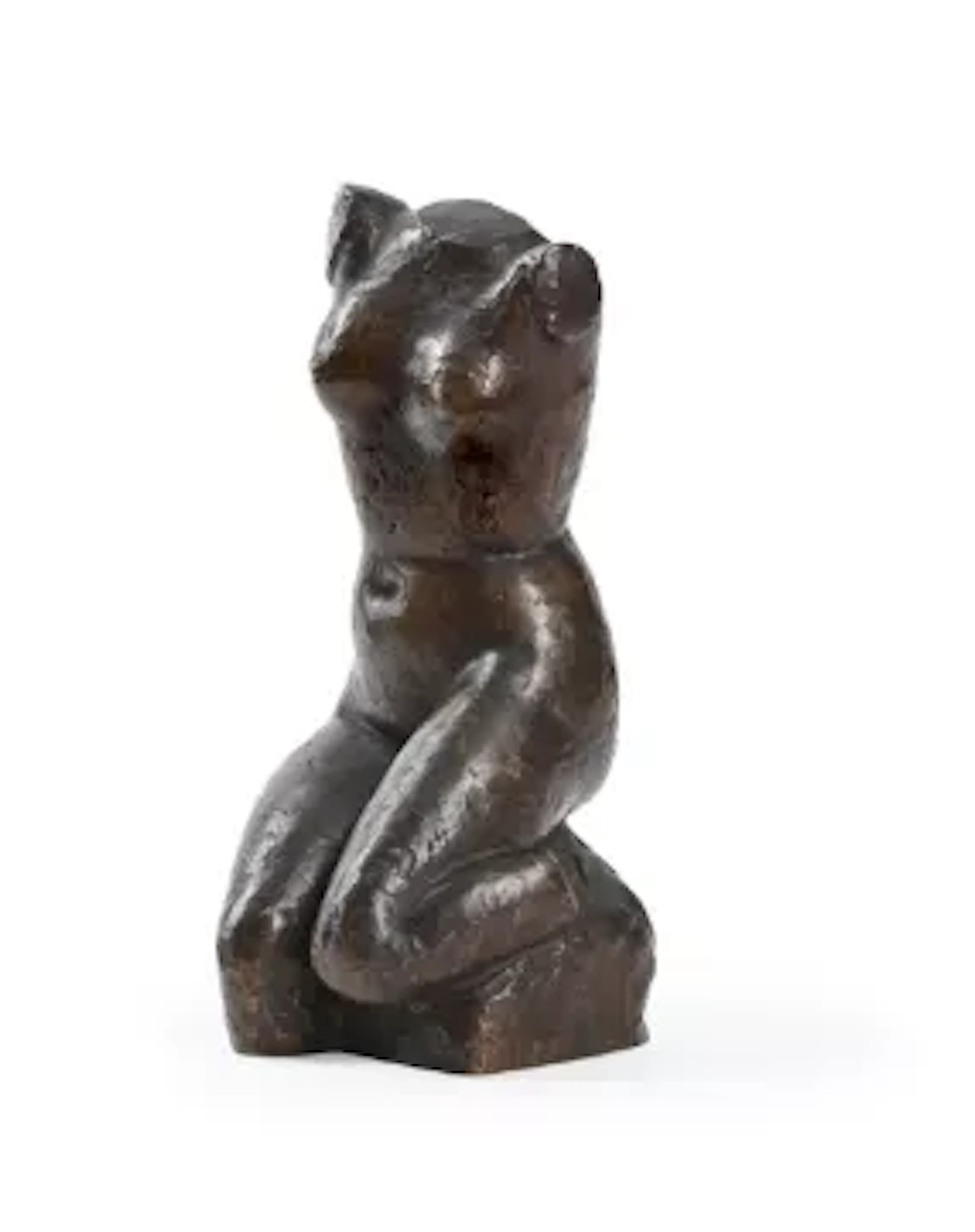 λ ATTRIBUTED TO FRANK DOBSON (BRITISH 1886-1963), SEATED TORSO