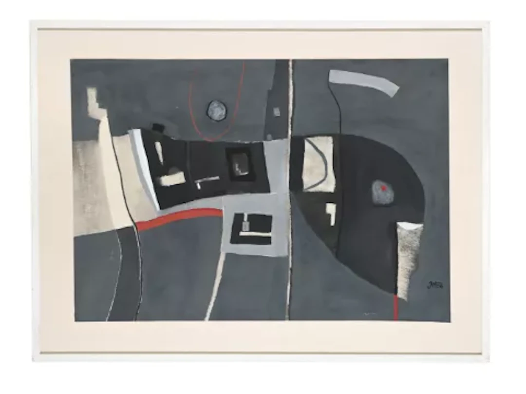 λ JEREMY ANNEAR (BRITISH B. 1949), ABSTRACT COMPOSITION, 1986