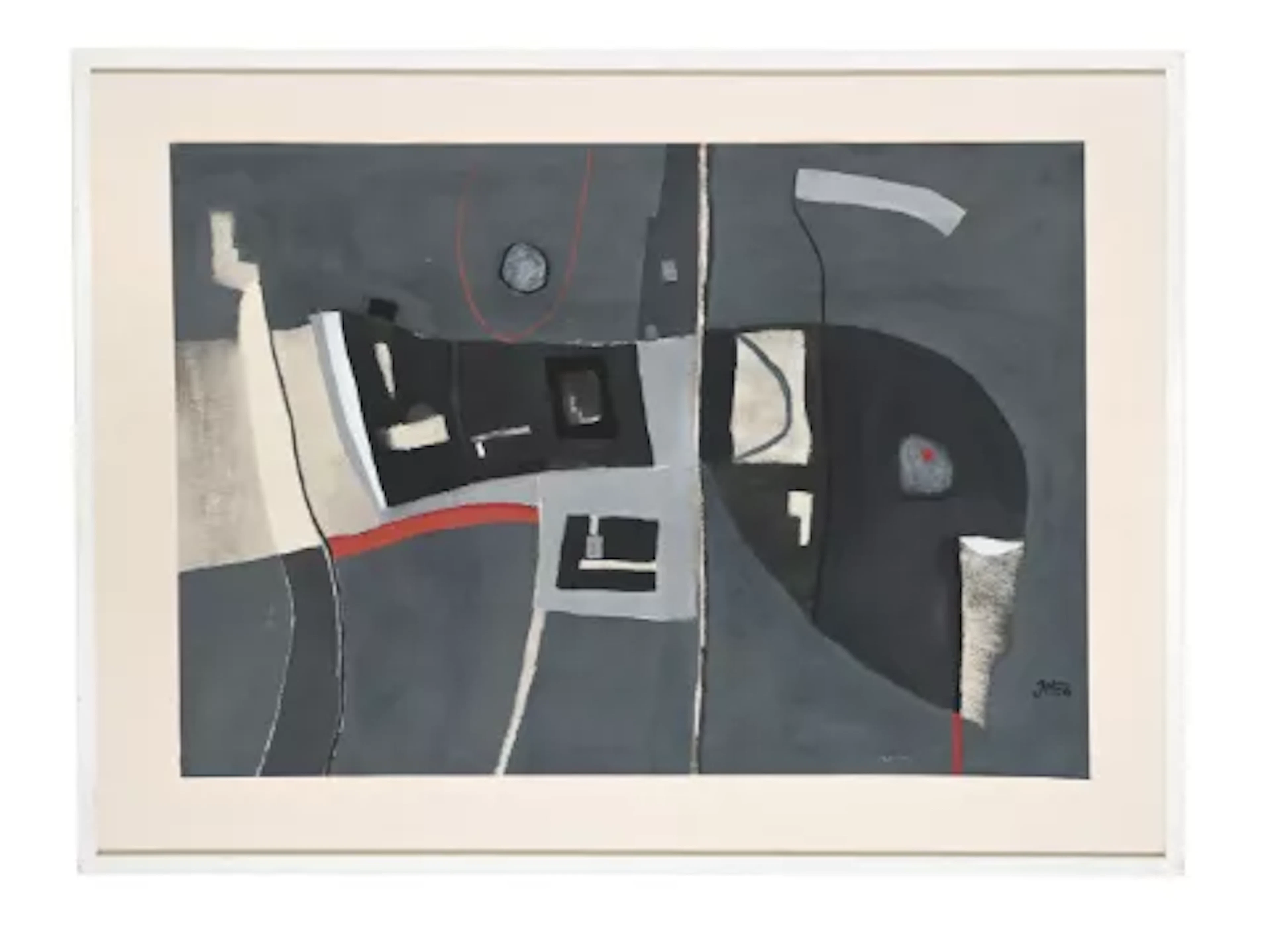 λ JEREMY ANNEAR (BRITISH B. 1949), ABSTRACT COMPOSITION, 1986