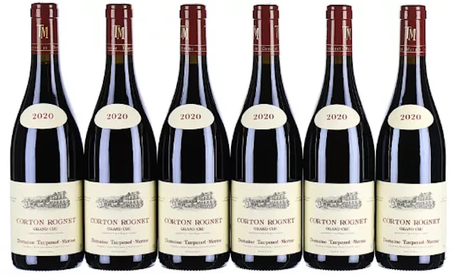 ß 2020 Domaine Taupenot-Merme, Corton Grand Cru, Le Rognet et Corton - In Bond