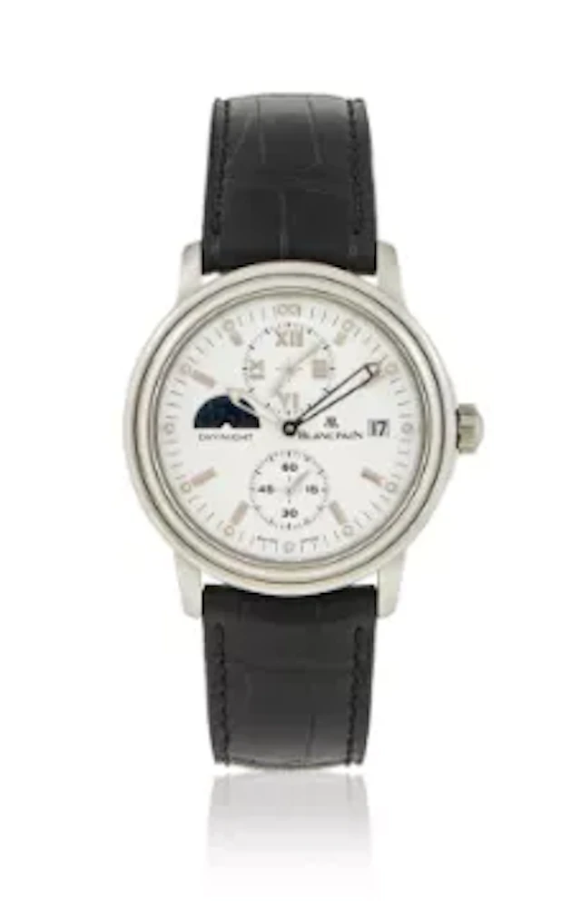Y BLANCPAIN, LEMAN, REF. 2160, A STAINLESS STEEL WRISTWATCH