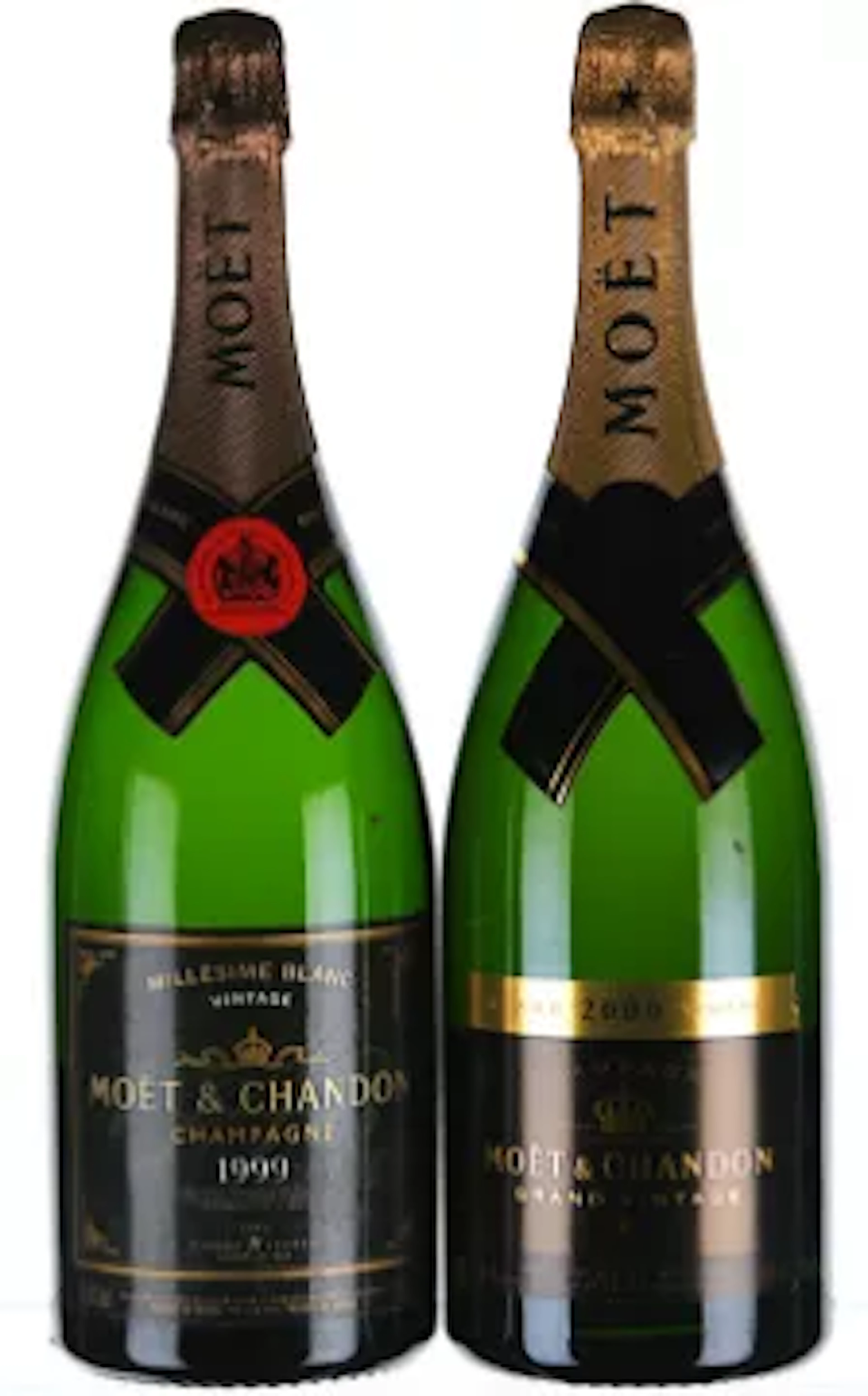 1999/2000 Pair of Moet & Chandon, Grand Vintage (Magnums)