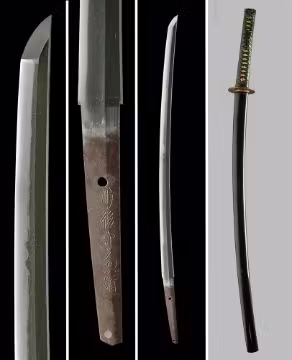 An Osaka school katana, Signed Tango no kami Kanemichi, Edo period