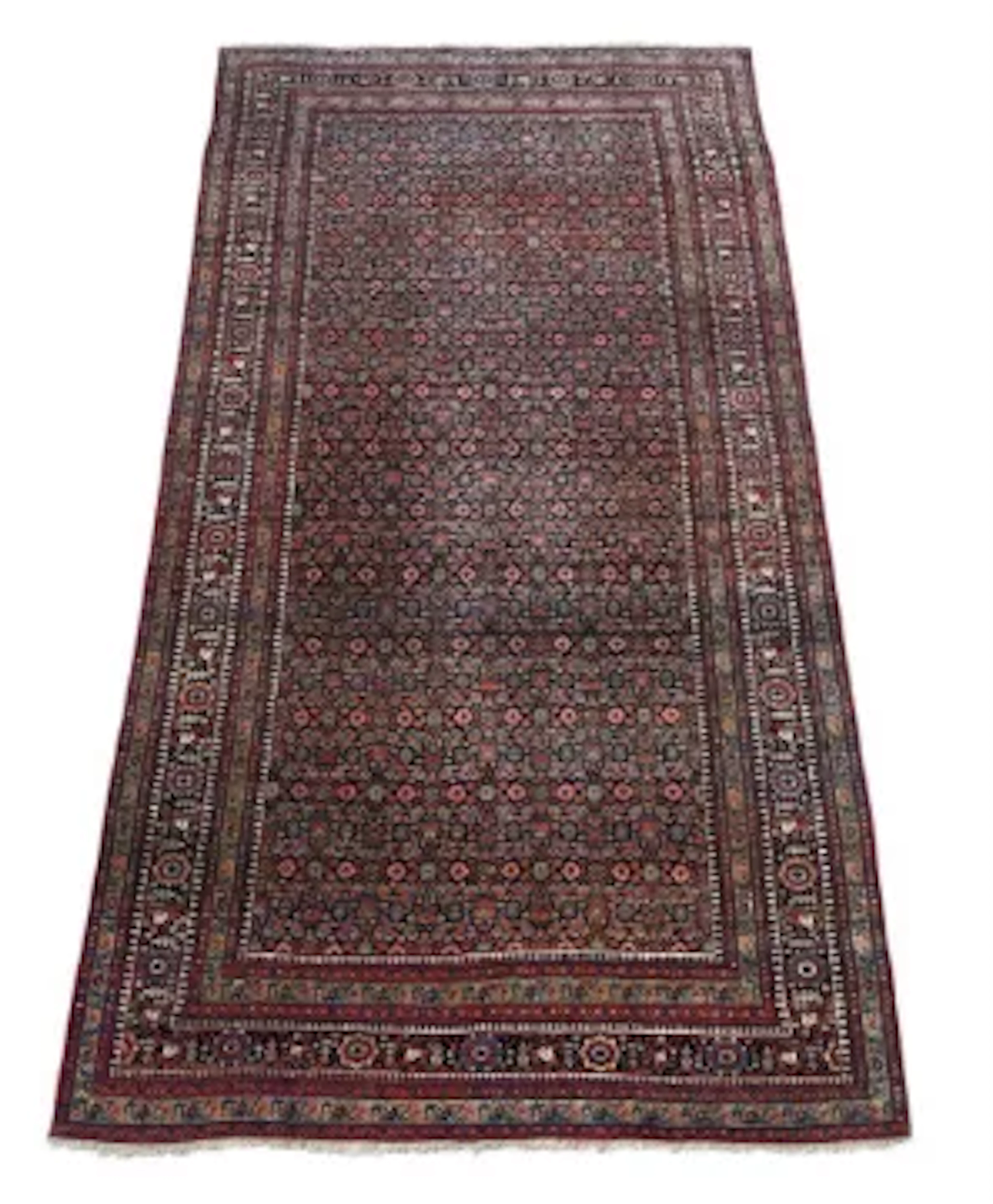 A BIJAR GALLERY CARPET OR KELLEH