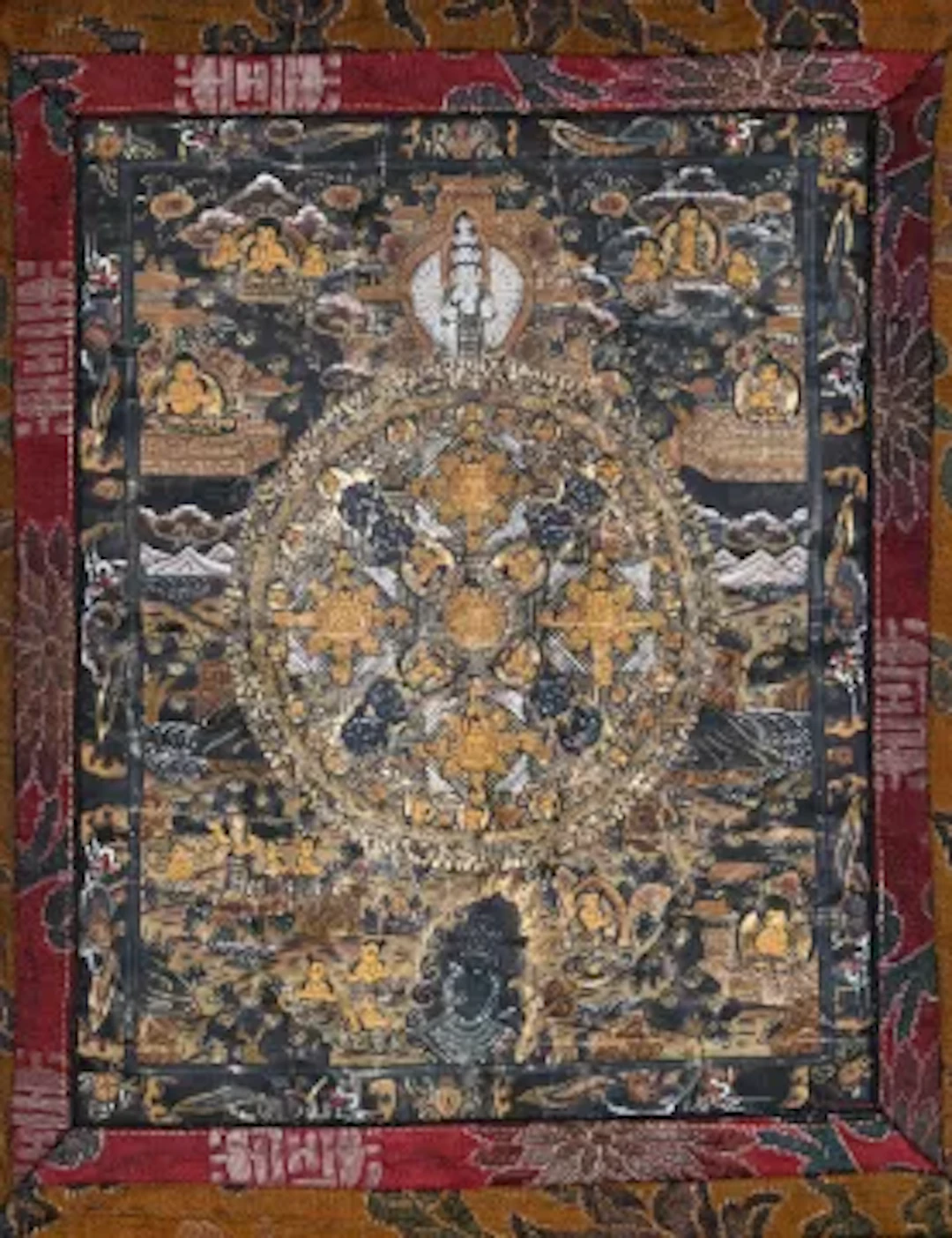 Two Tibetan Thang-kas, 20th century