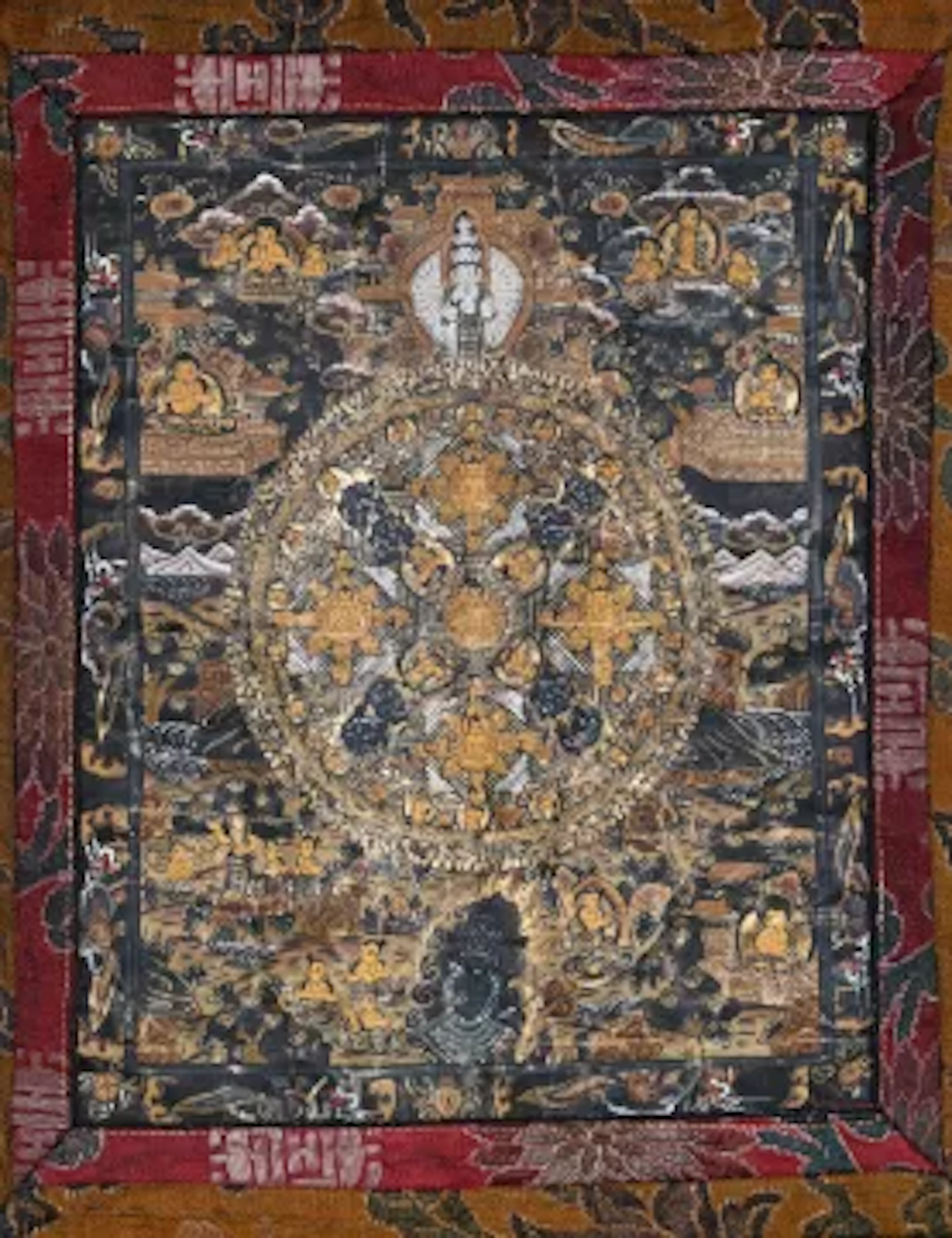 Two Tibetan Thang-kas, 20th century
