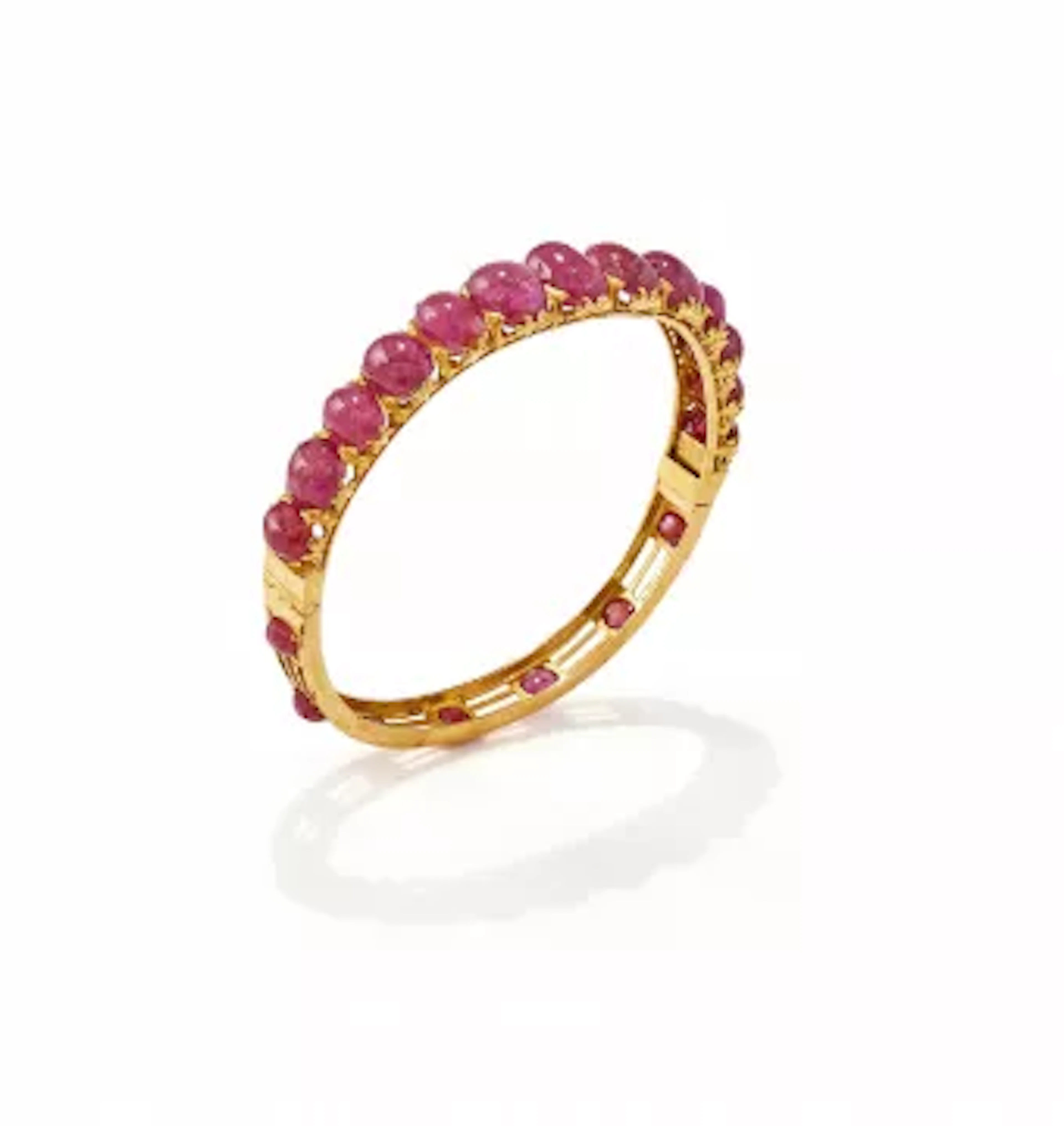 A RUBY BANGLE