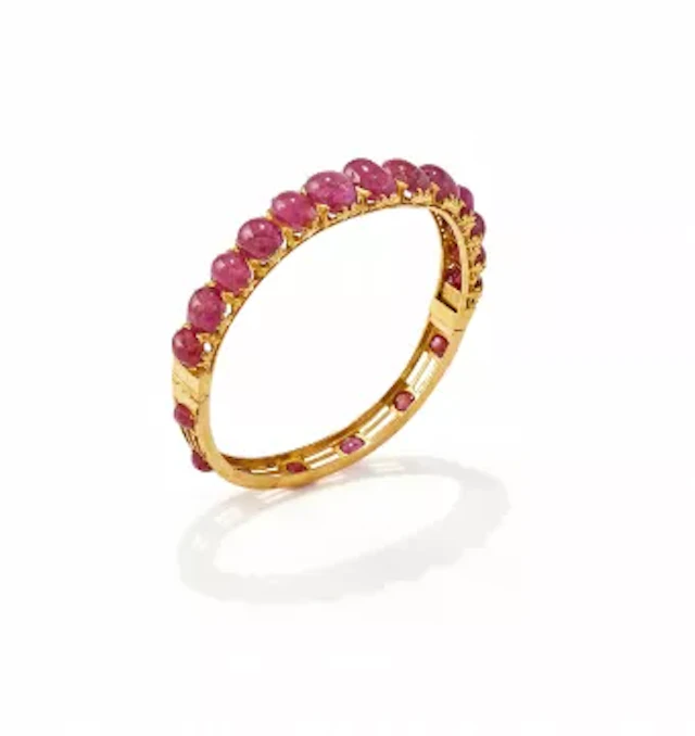 A RUBY BANGLE
