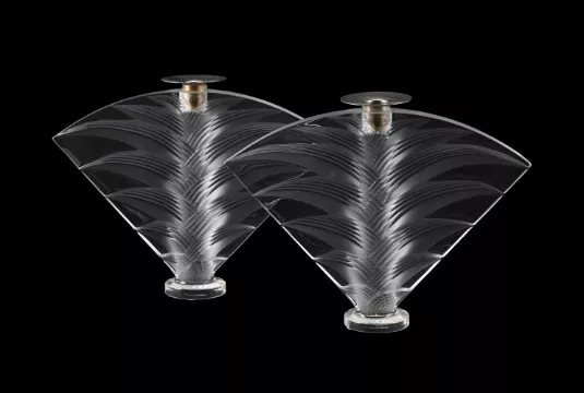LALIQUE, 'RAVELANA', LATE 20TH CENTURY
