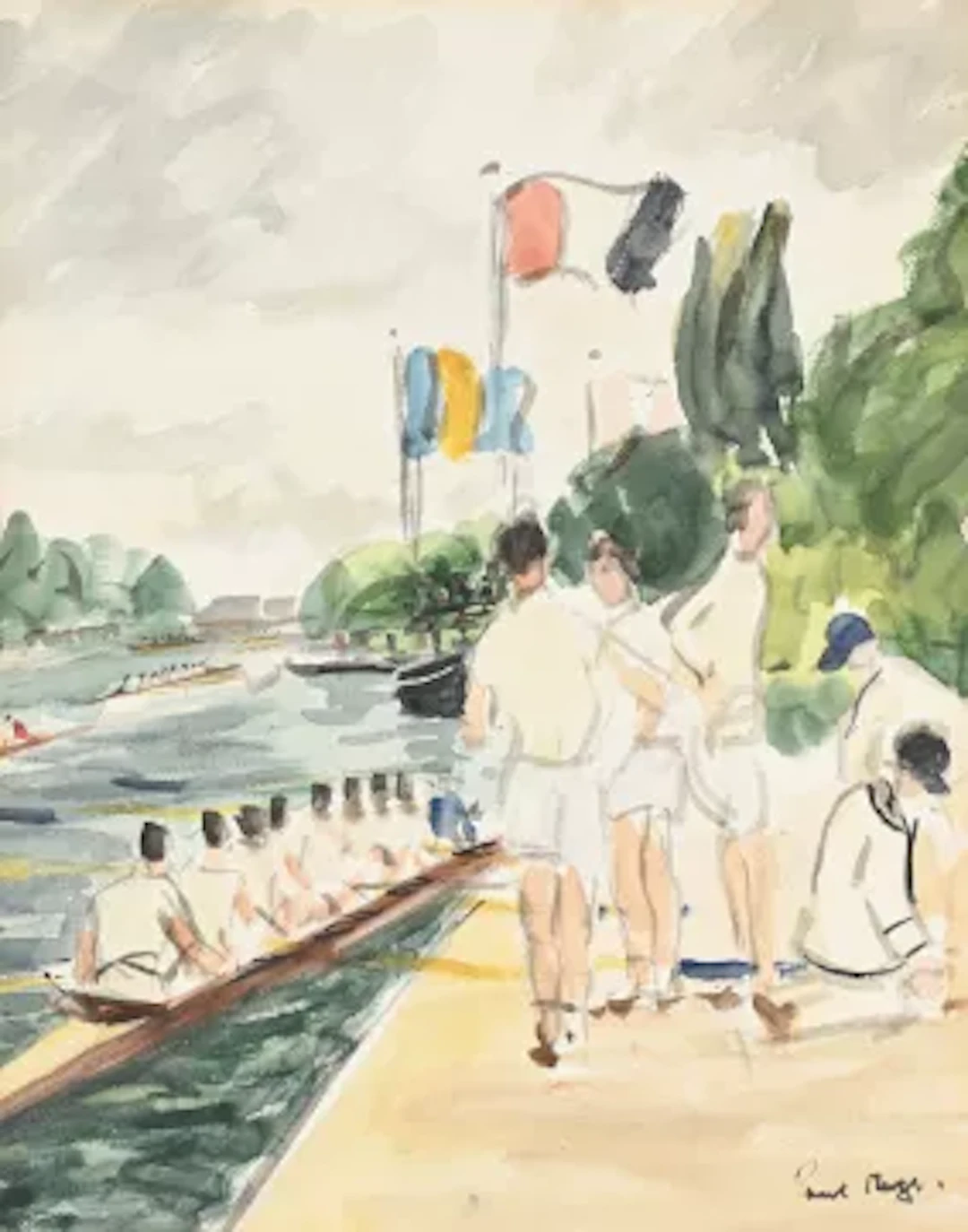 λ PAUL LUCIEN MAZE (FRENCH/BRITISH 1887-1979), HENLEY REGATTA