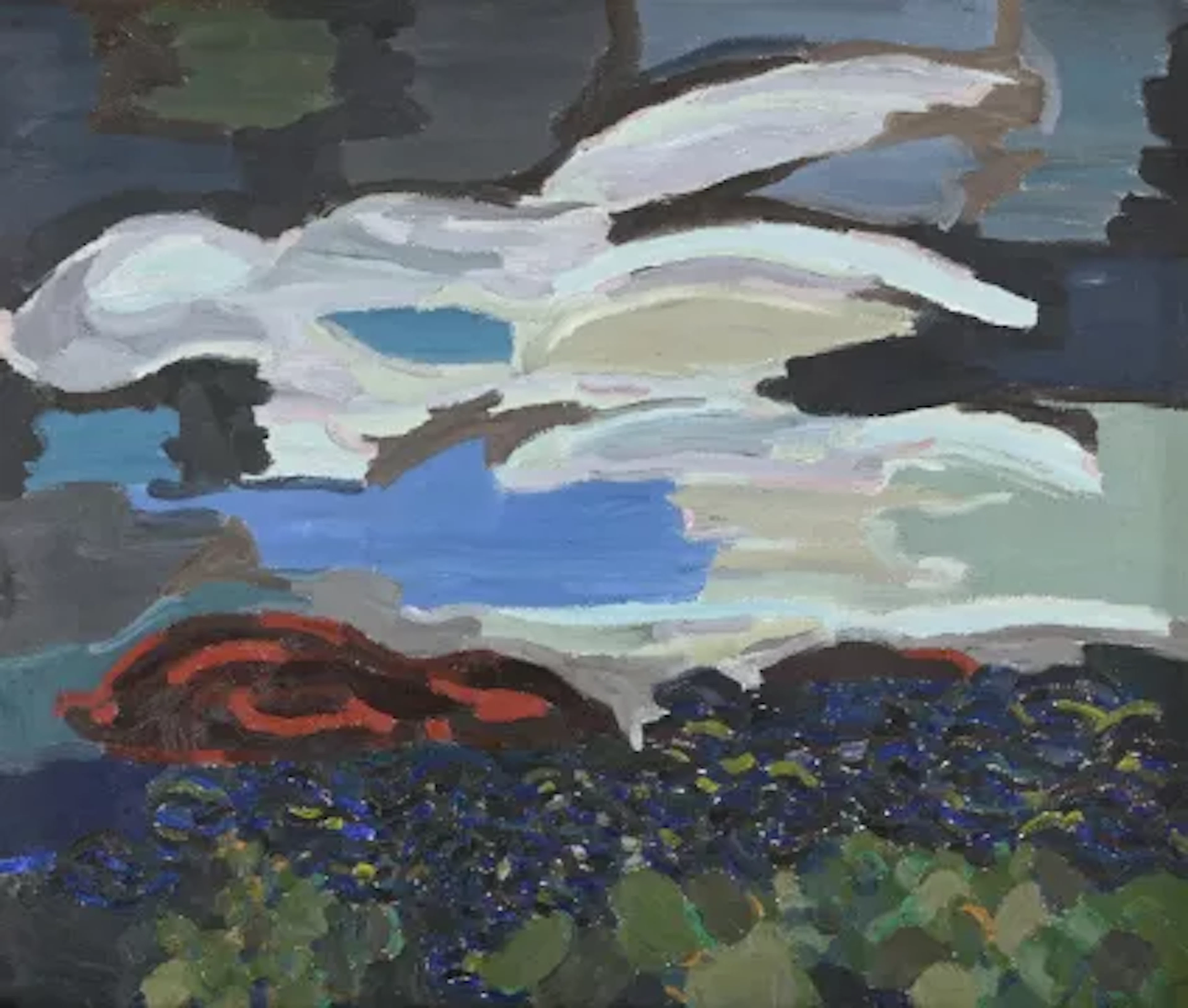 LYNNE DREXLER (AMERICAN 1928-1999), DARKENED DAY