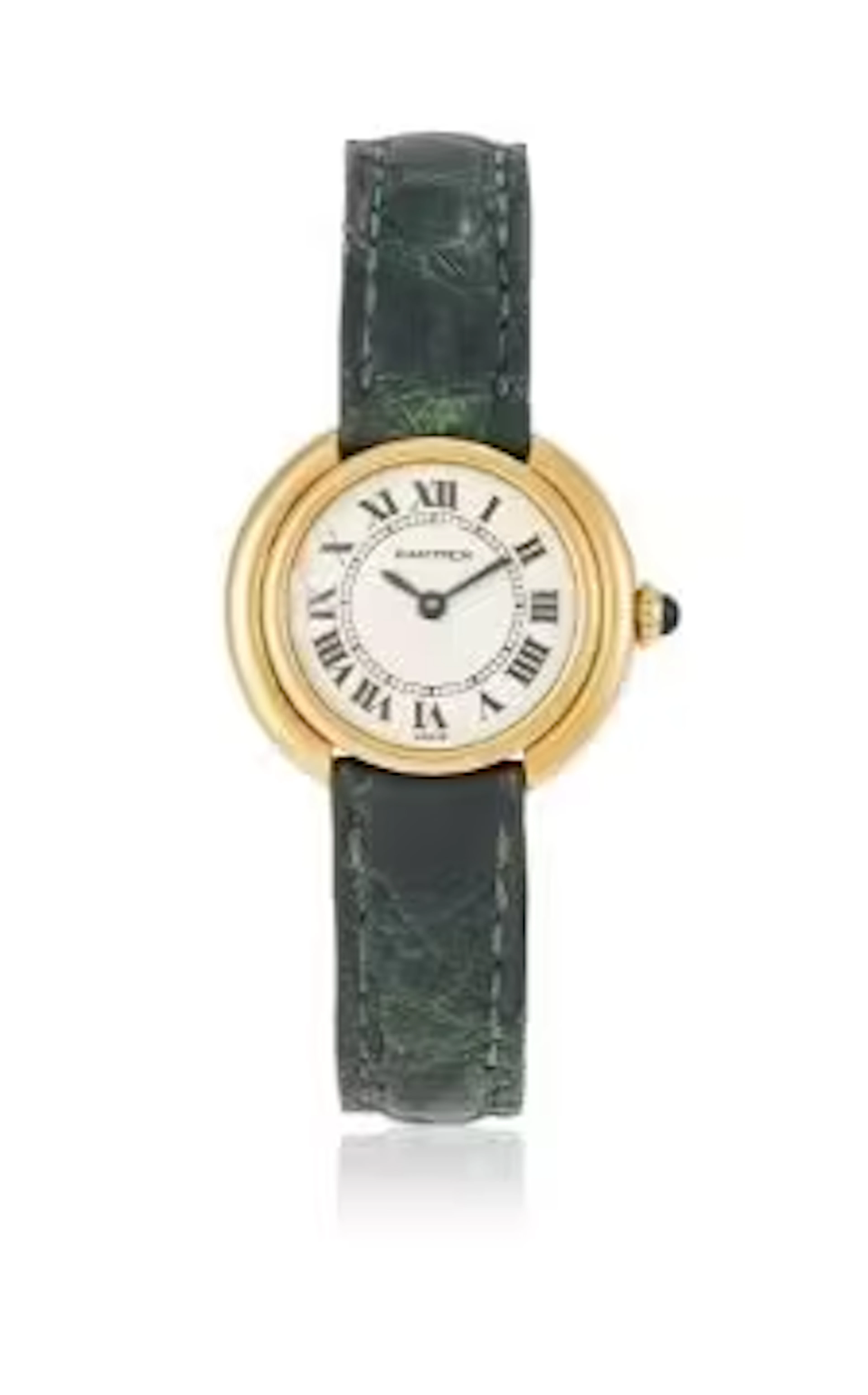 Y CARTIER, VENDÔME, AN 18 CARAT GOLD WRISTWATCH
