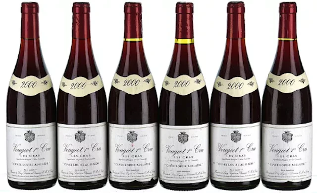2000 Domaine Comtesse M. de Loisy, Vougeot Premier Cru Les Cras, Cuvee