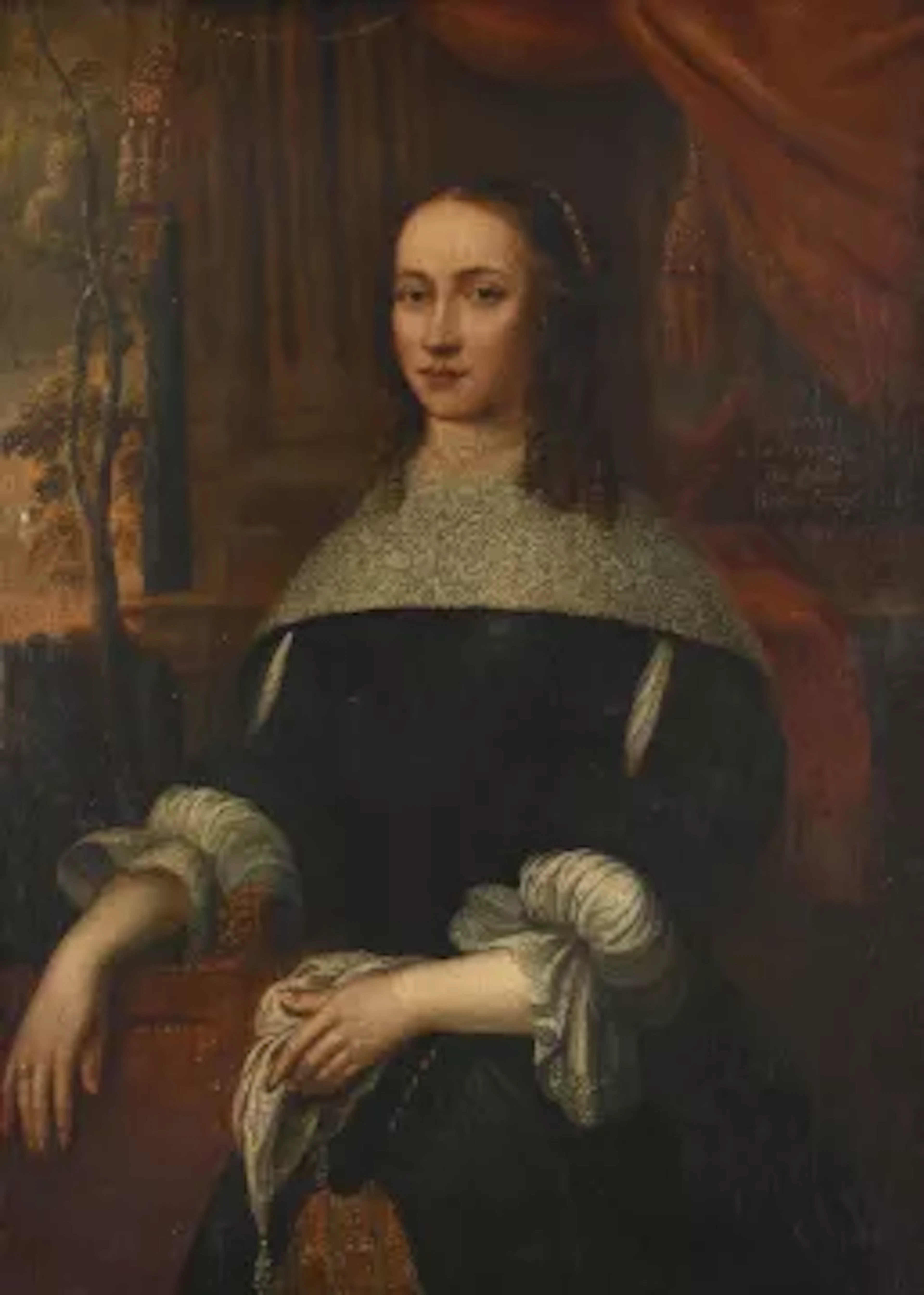 ANGLO-DUTCH SCHOOL (EARLY 17TH CENTURY), PORTRAIT OF JENNET (D. 1636)