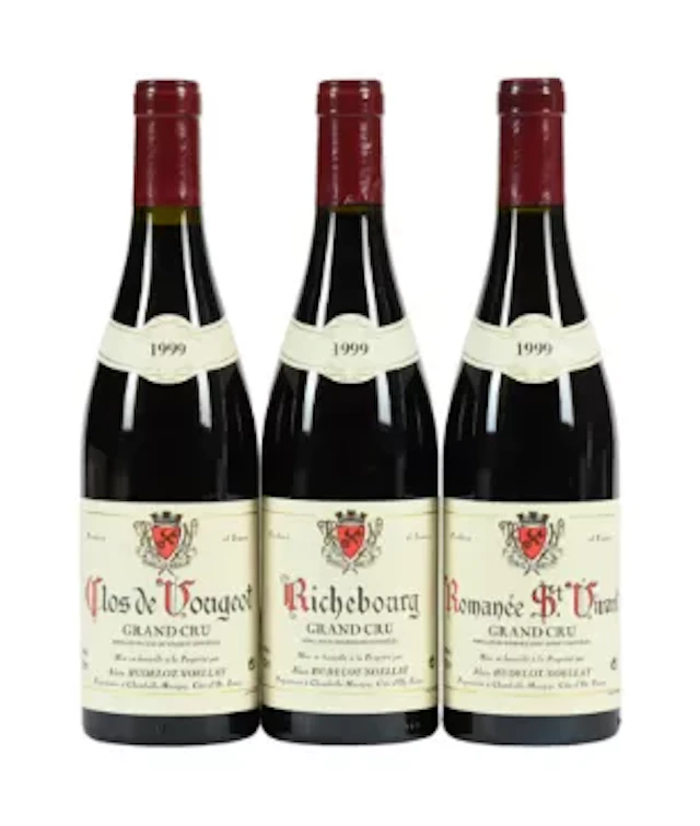 1999 Trio of Alain Hudelot-Noellat, Grand Crus