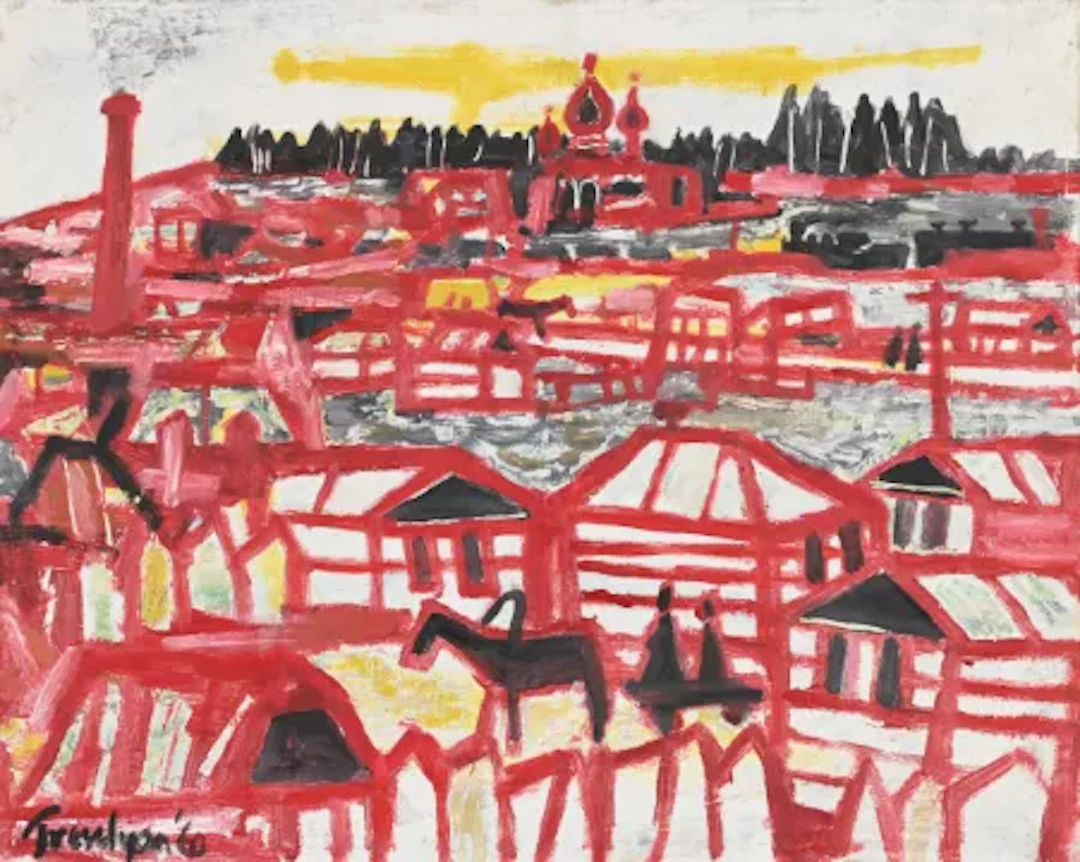 λ JULIAN TREVELYAN (BRITISH 1910-1988), THAW, RUSSIA