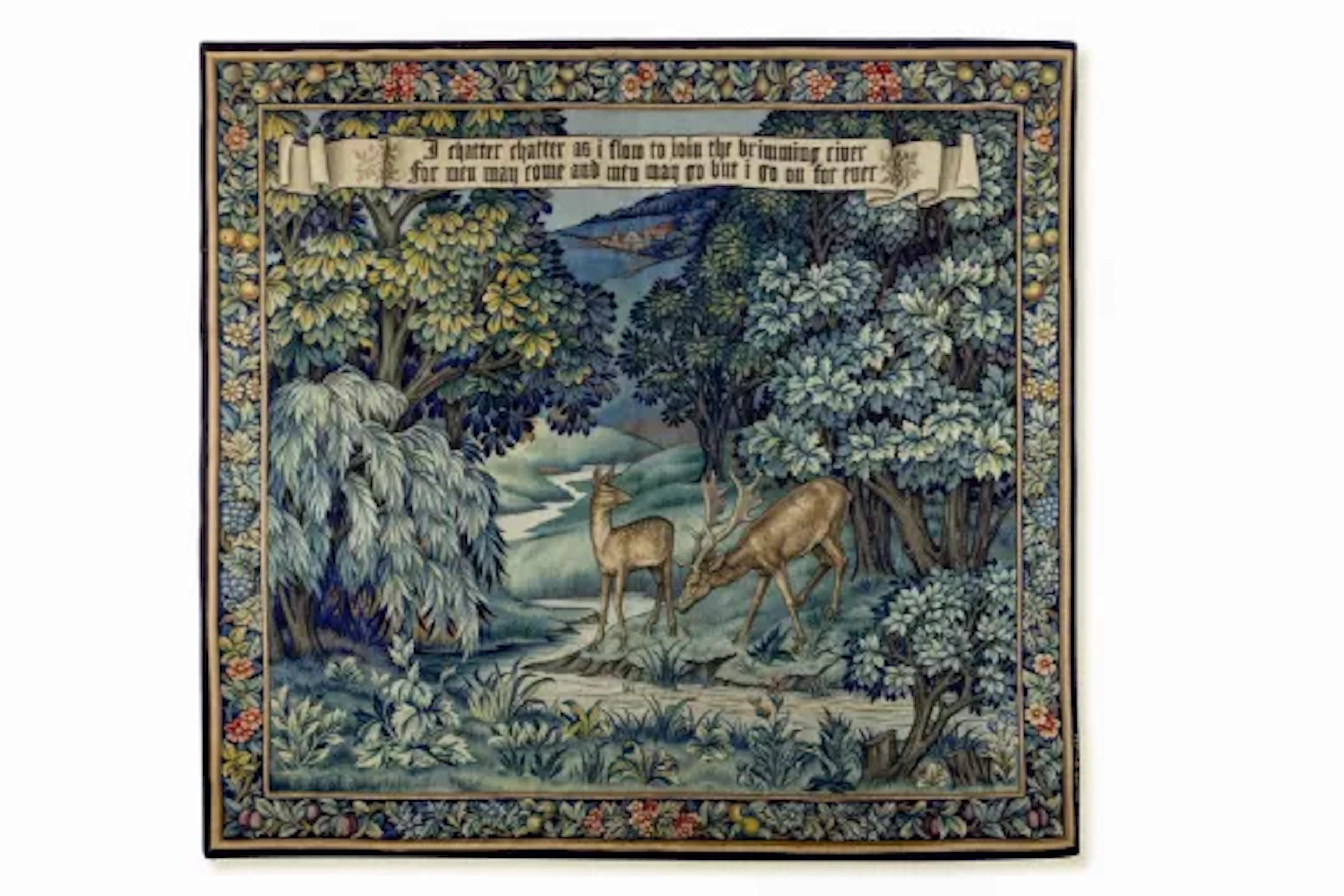JOHN HENRY DEARLE (1859-1932) FOR MORRIS & CO., AN ARRAS TAPESTRY 'THE BROOK'