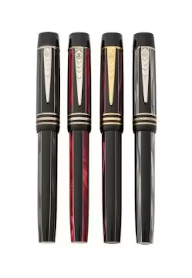 ONOTO, THE CHARLES DICKENS RANGE, FOUR LIMITED EDITION FOUNTAIN PENS