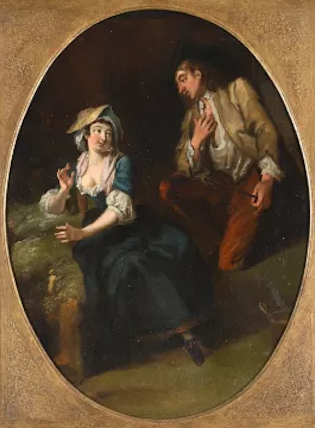 CIRCLE OF JOHN LAGUERRE (BRITISH 1688-1748), THE PROPOSAL