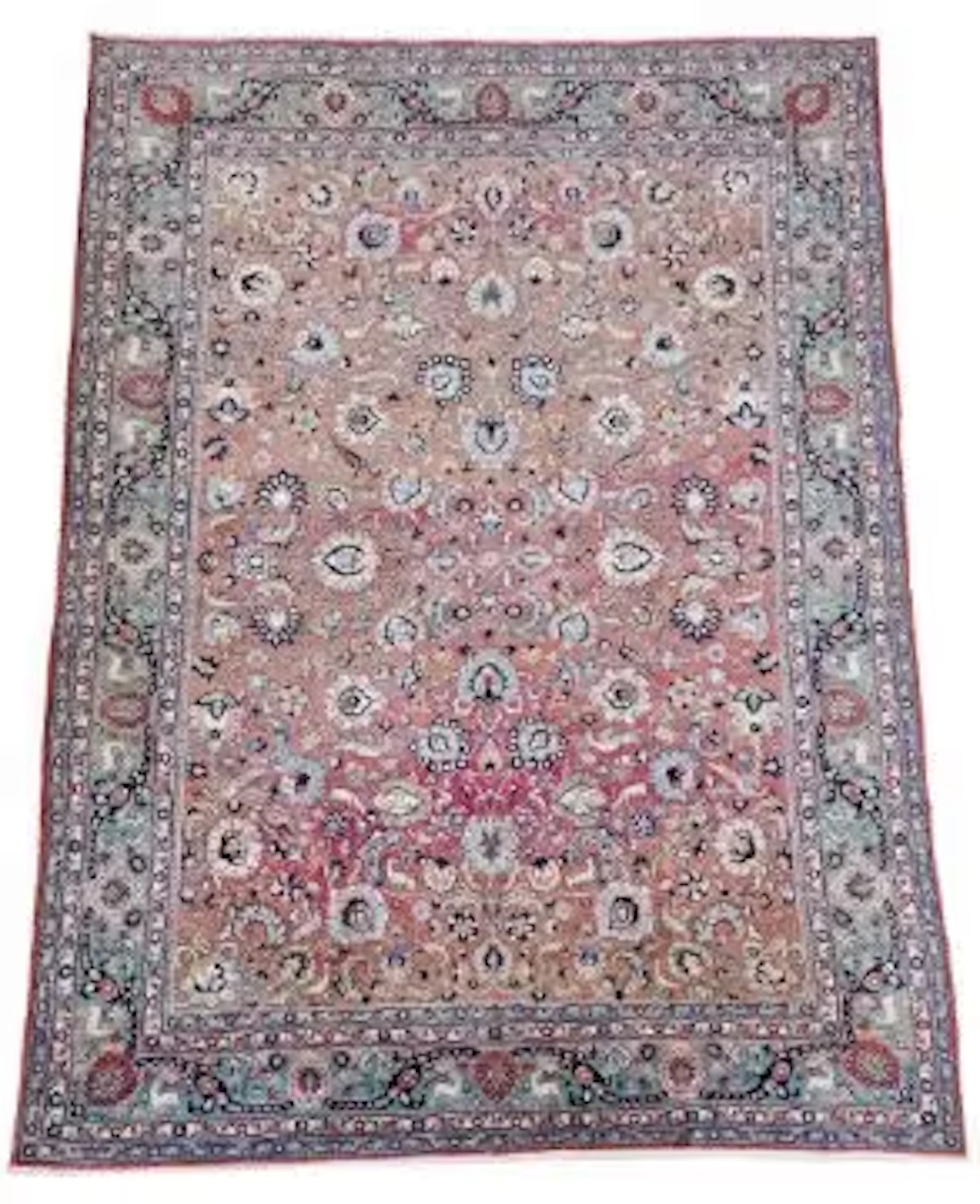 A PERSIAN WOVEN CARPET, POSSIBLY TEHRAN