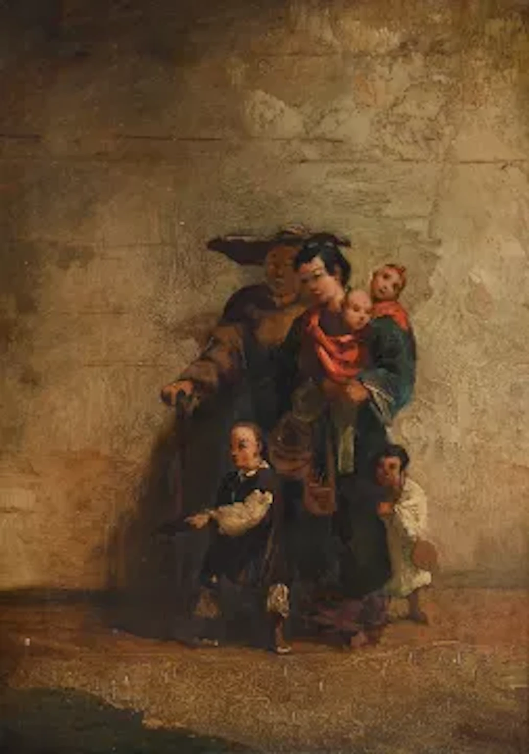 ANGLO-CHINESE SCHOOL (19TH CENTURY), FAMILY GROUP