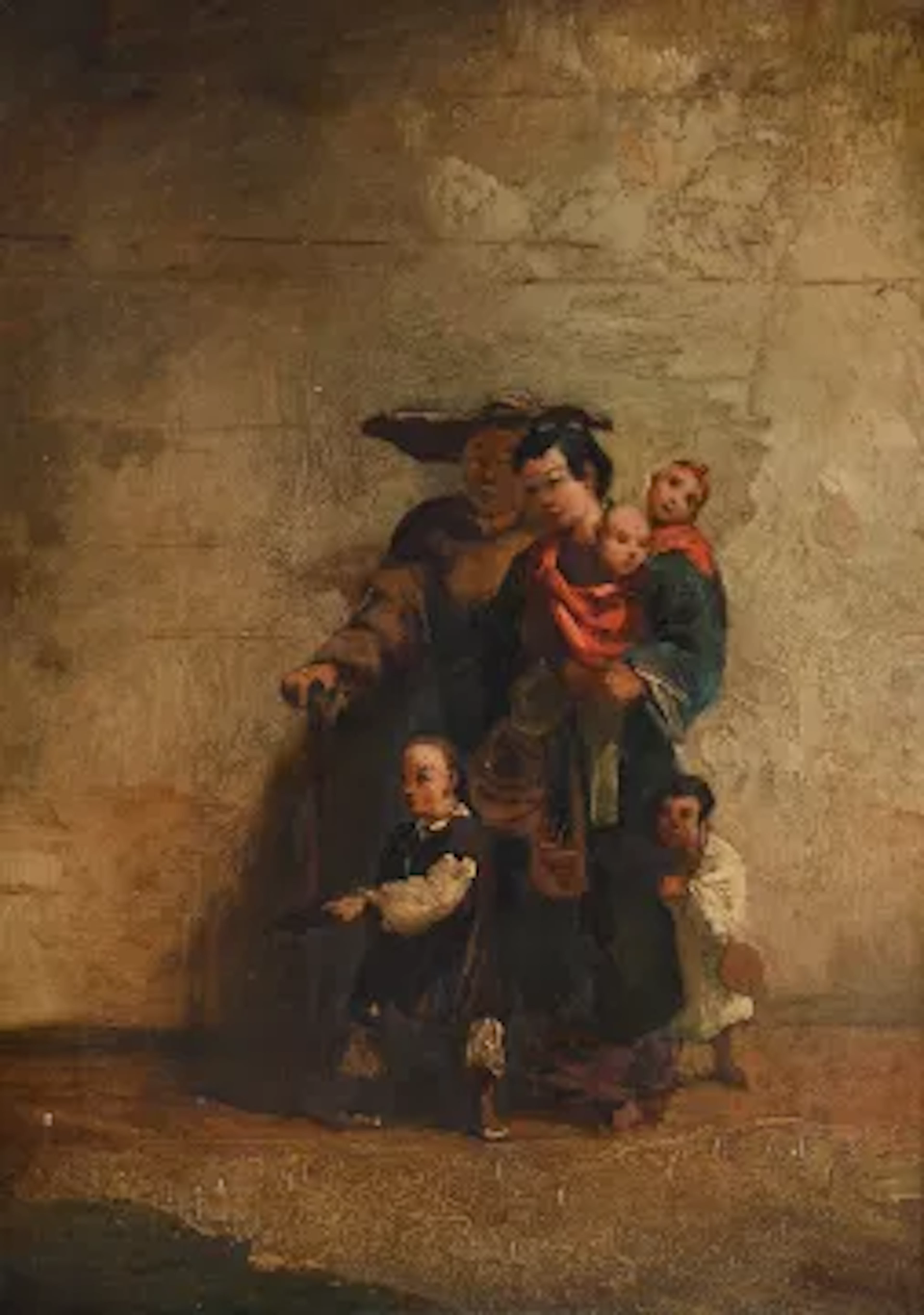 ANGLO-CHINESE SCHOOL (19TH CENTURY), FAMILY GROUP