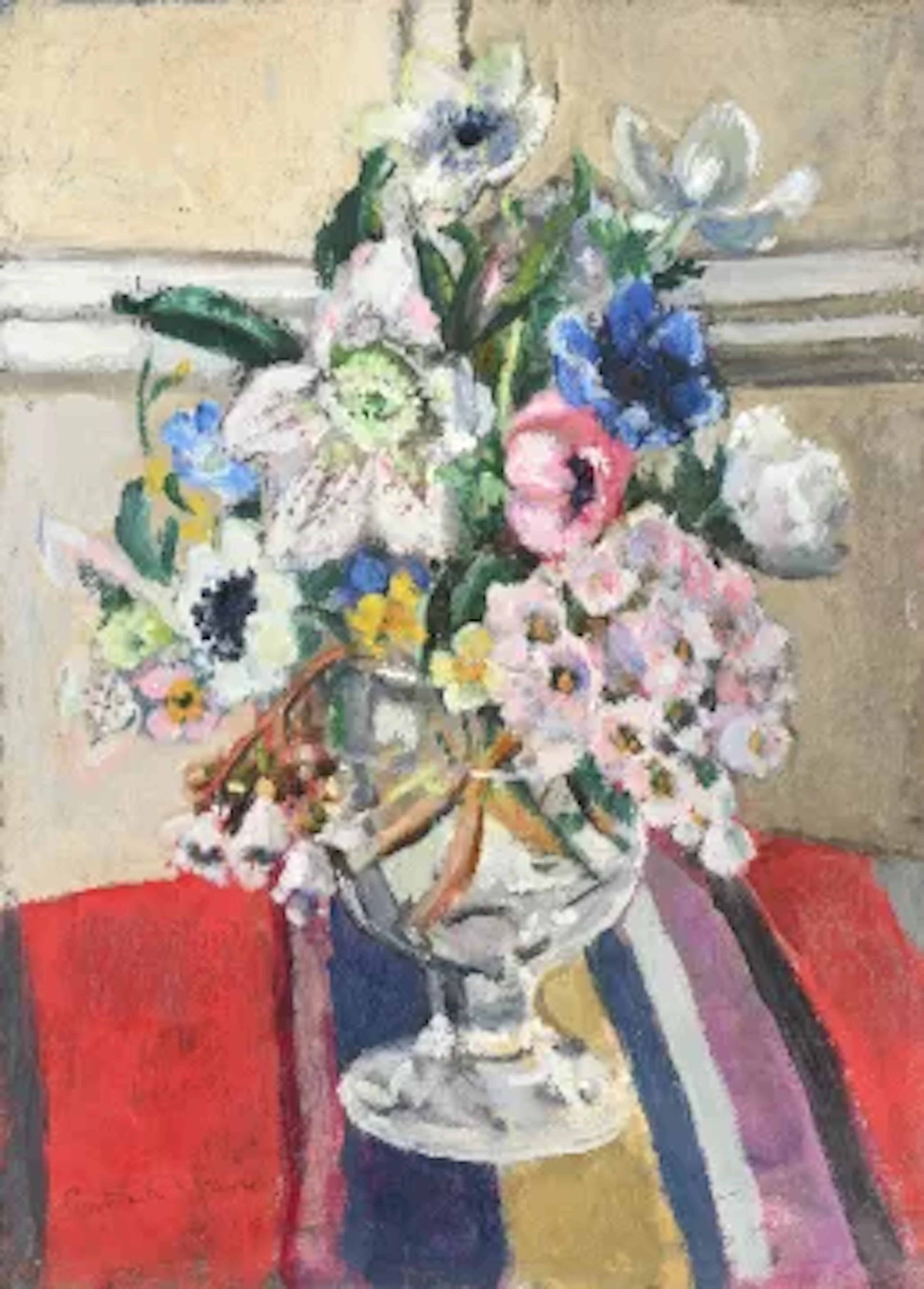λ GERTRUDE HARVEY (BRITISH 1886-1966), VASE OF FLOWERS