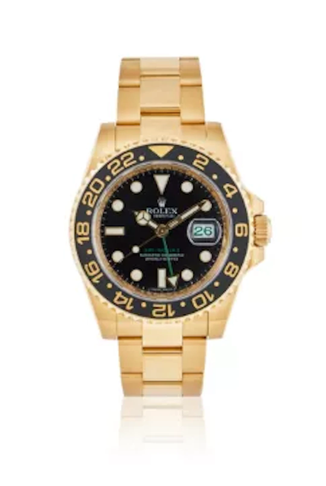 ROLEX, OYSTER PERPETUAL GMT-MASTER II, REF. 116718LN, AN 18 CARAT