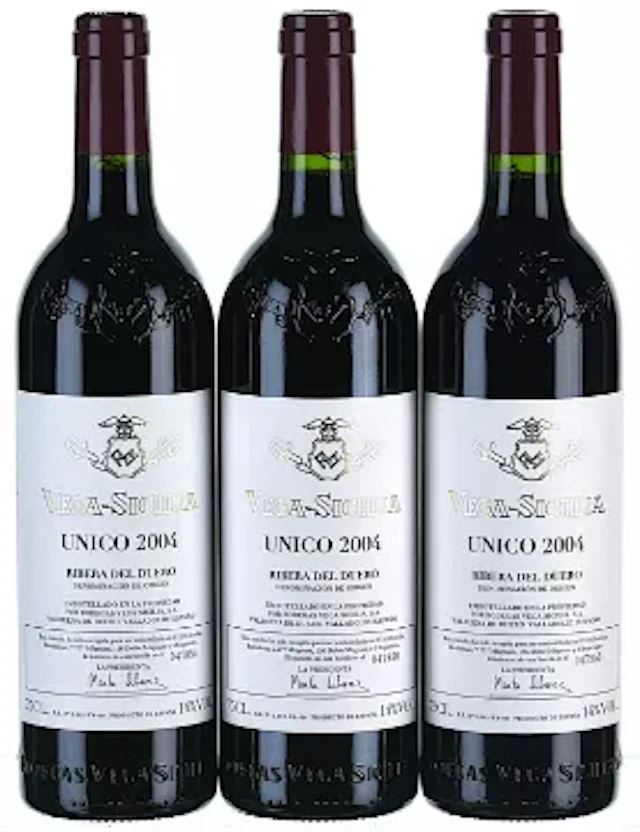 2004 Vega Sicilia, Unico, Ribera del Duero
