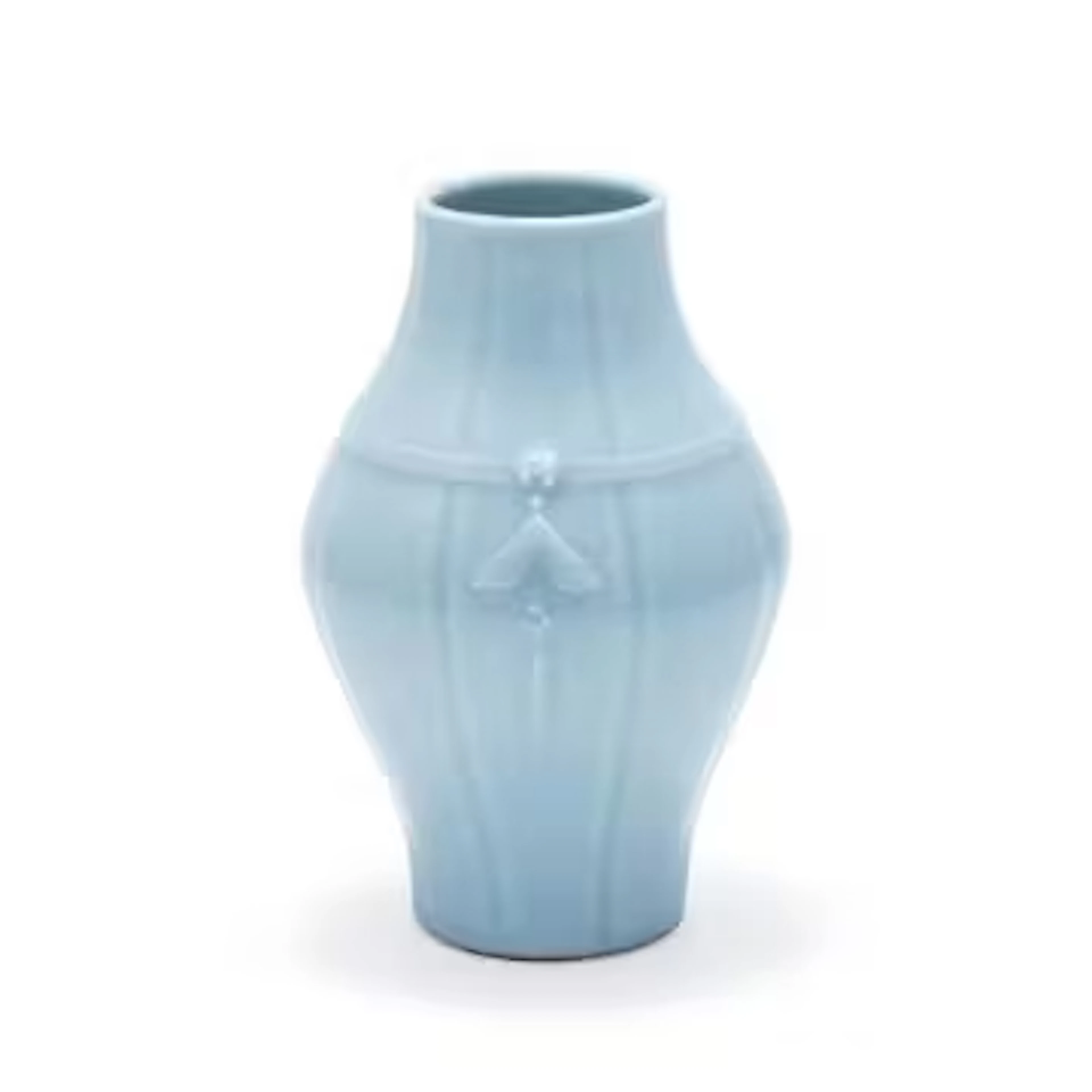 A Chinese 'Clair-de-Lune' pporcelain vase