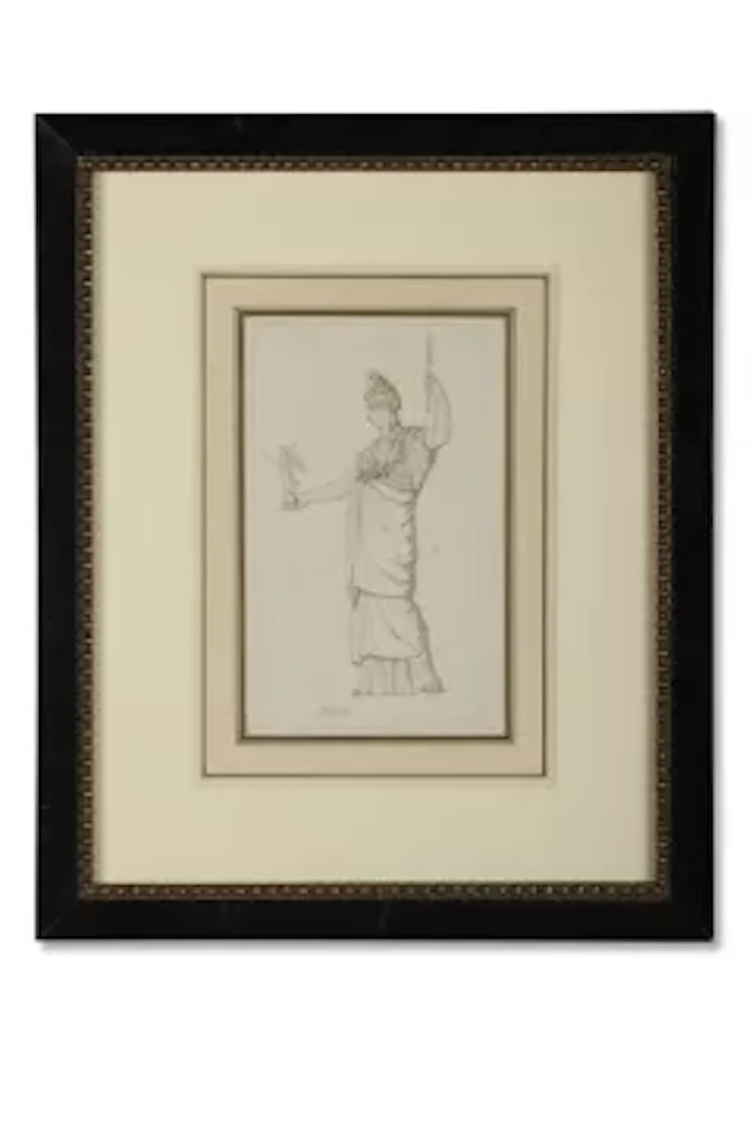 THOMAS ROWLANDSON (BRITISH 1757-1827), STATUE OF MINERVA