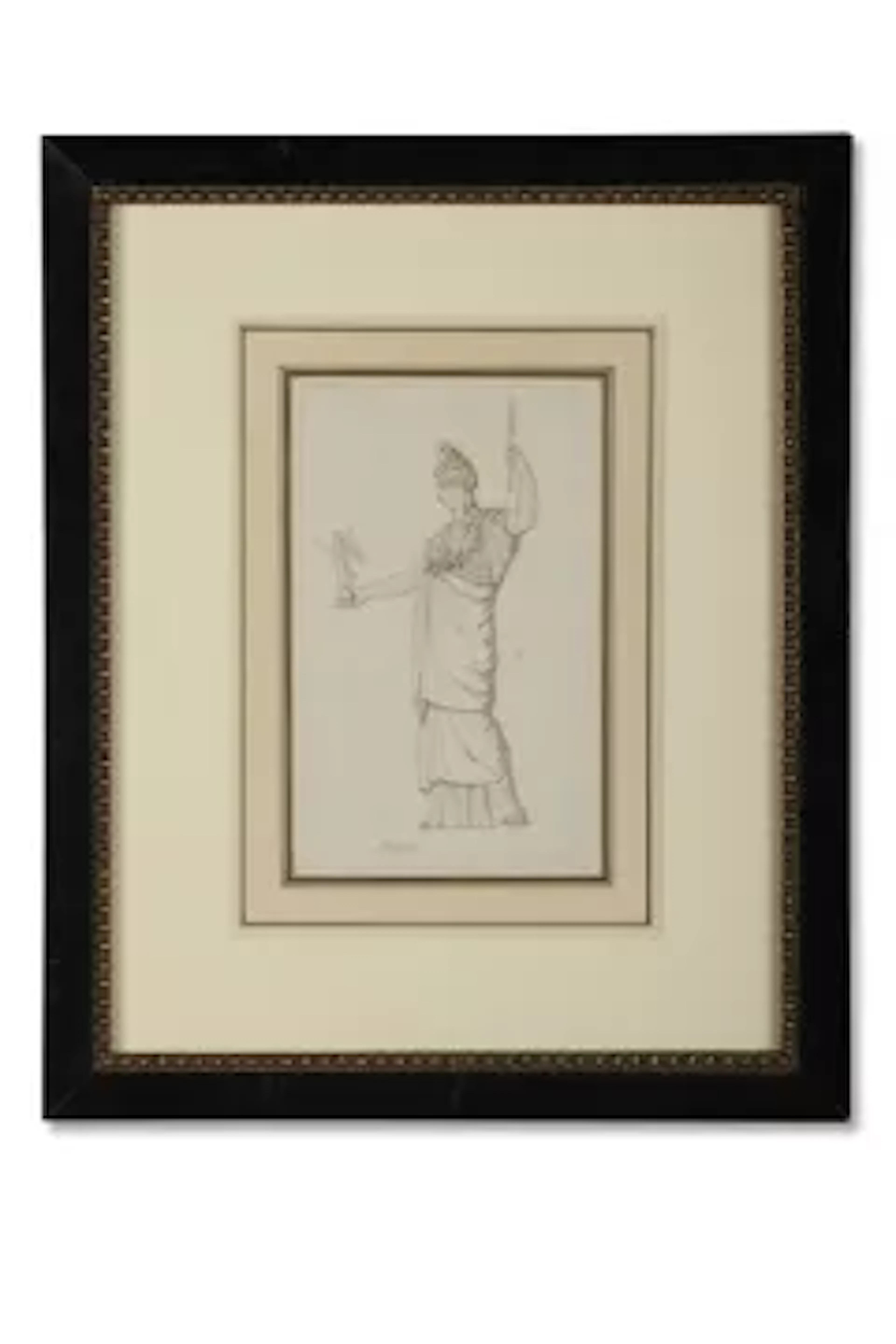THOMAS ROWLANDSON (BRITISH 1757-1827), STATUE OF MINERVA