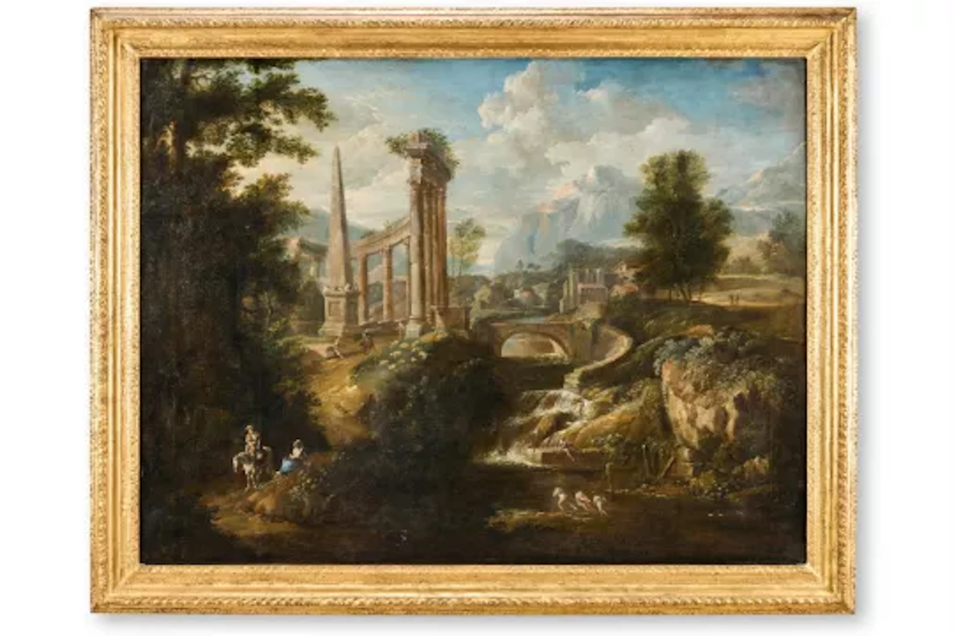 CIRCLE OF WILLIAM VAN DE HAGEN (DUTCH FL. 1722-1745), A RIVER LANDSCAPE