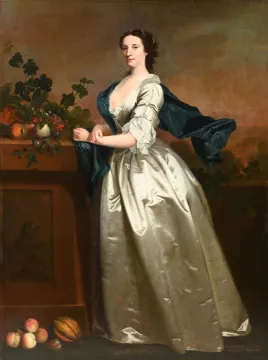 THOMAS HUDSON (BRITISH 1701-1779), PORTRAIT OF LADY MARY OSBORN
