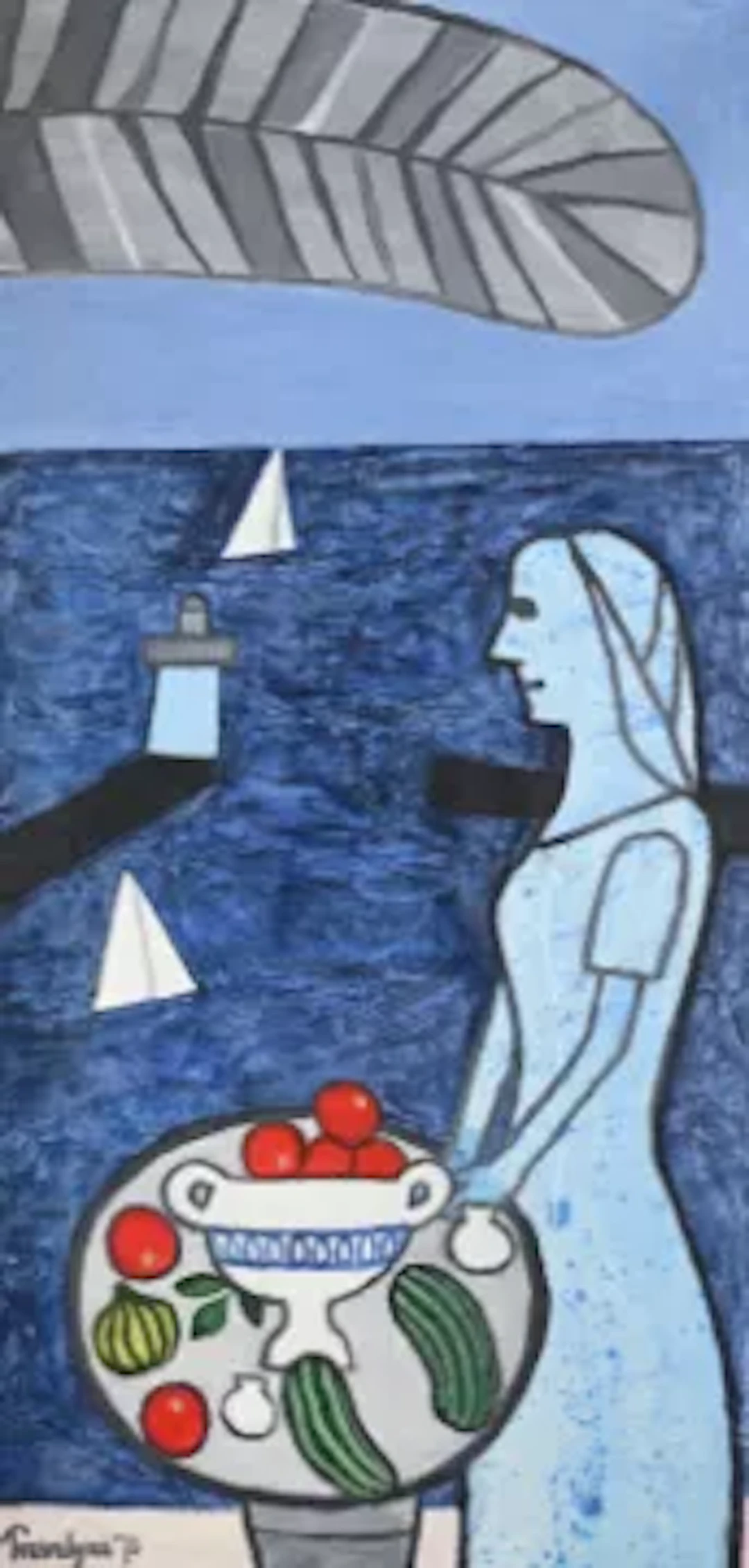λ JULIAN TREVELYAN (BRITISH 1910-1988), RATATOUILLE NIÇOISE