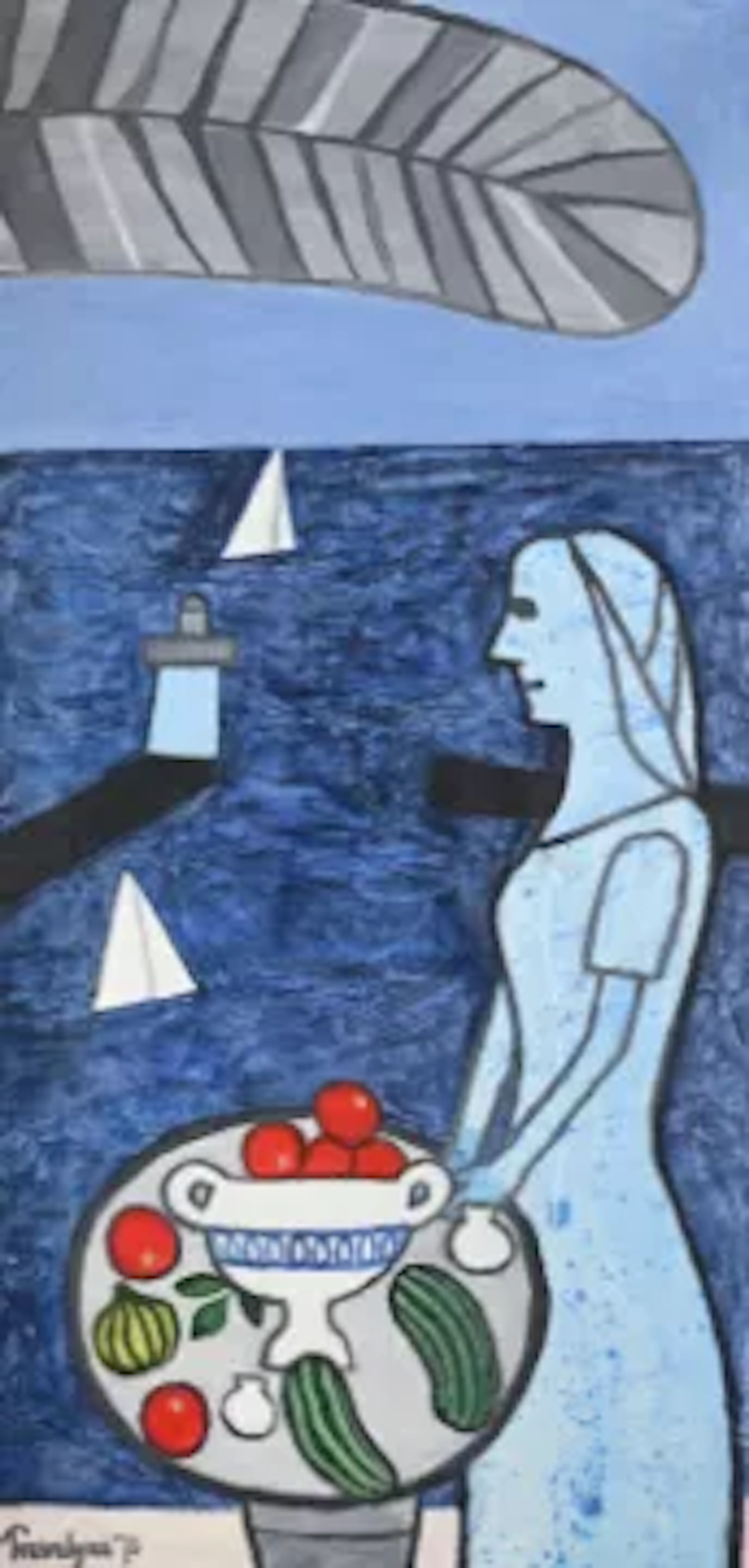 λ JULIAN TREVELYAN (BRITISH 1910-1988), RATATOUILLE NIÇOISE