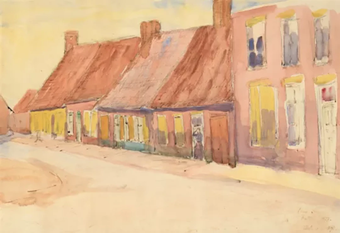 λ PAUL LUCIEN MAZE (FRENCH/BRITISH 1887-1979), FLANDERS, 1917