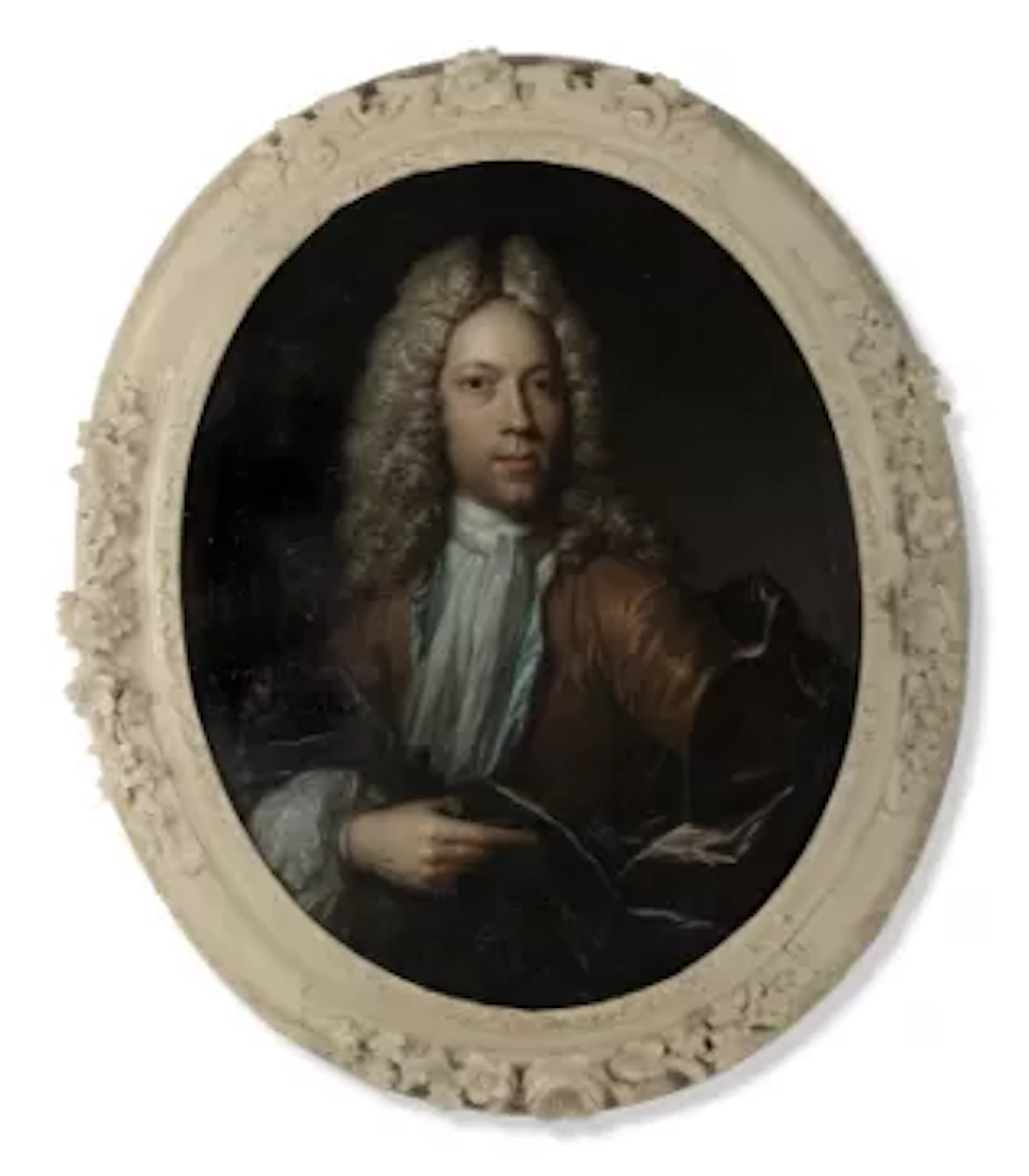 CIRCLE OF ADRIAN VAN DER WERFF (DUTCH 1659-1722), PORTRAIT OF A GENTLEMAN