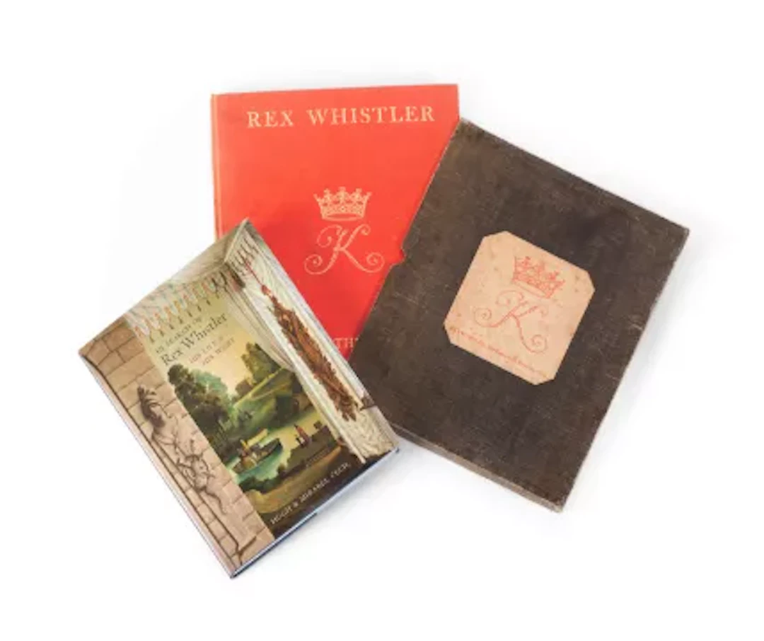 Ɵ WHISTLER (LAURENCE) REX WHISTLER: THE KONIGSMARK DRAWINGS, TOGETHER