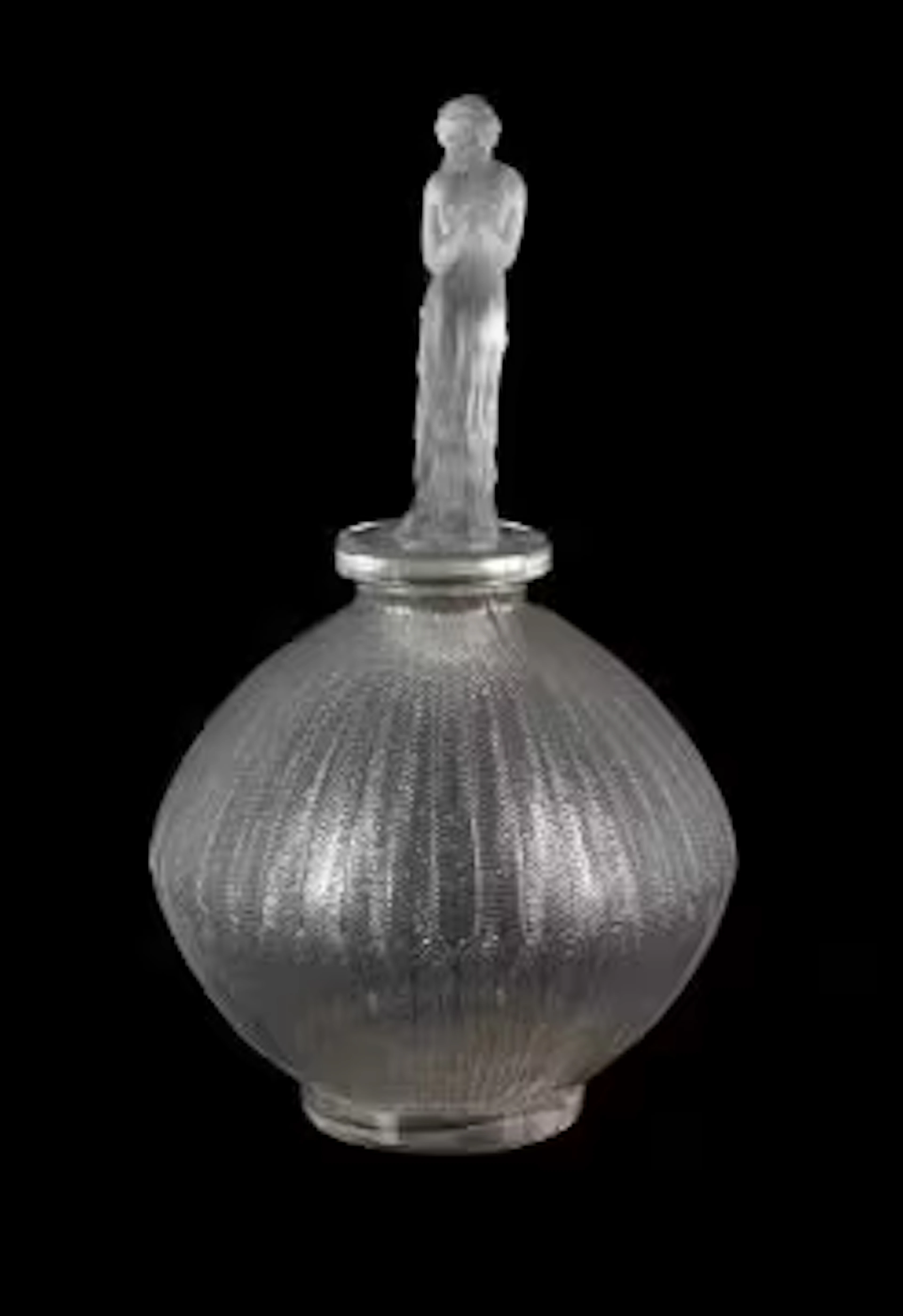RENÉ LALIQUE (FRENCH, 1860-1945), ‘ROSES’ PERFUME BOTTLE FOR D’ORSAY;