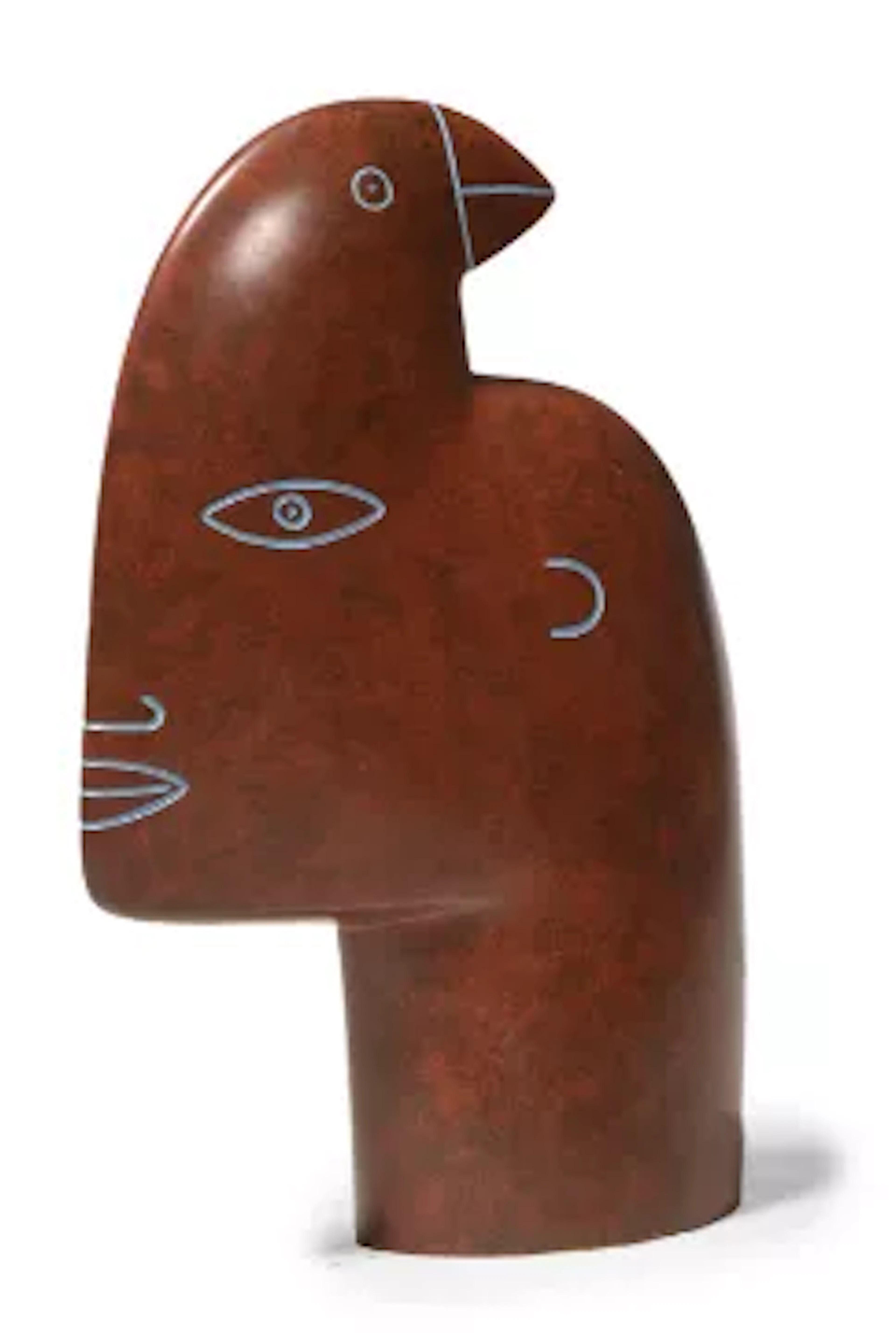 λ JON BUCK (BRITISH, B.1951), BIRD MAN SCULPTURE, 2009