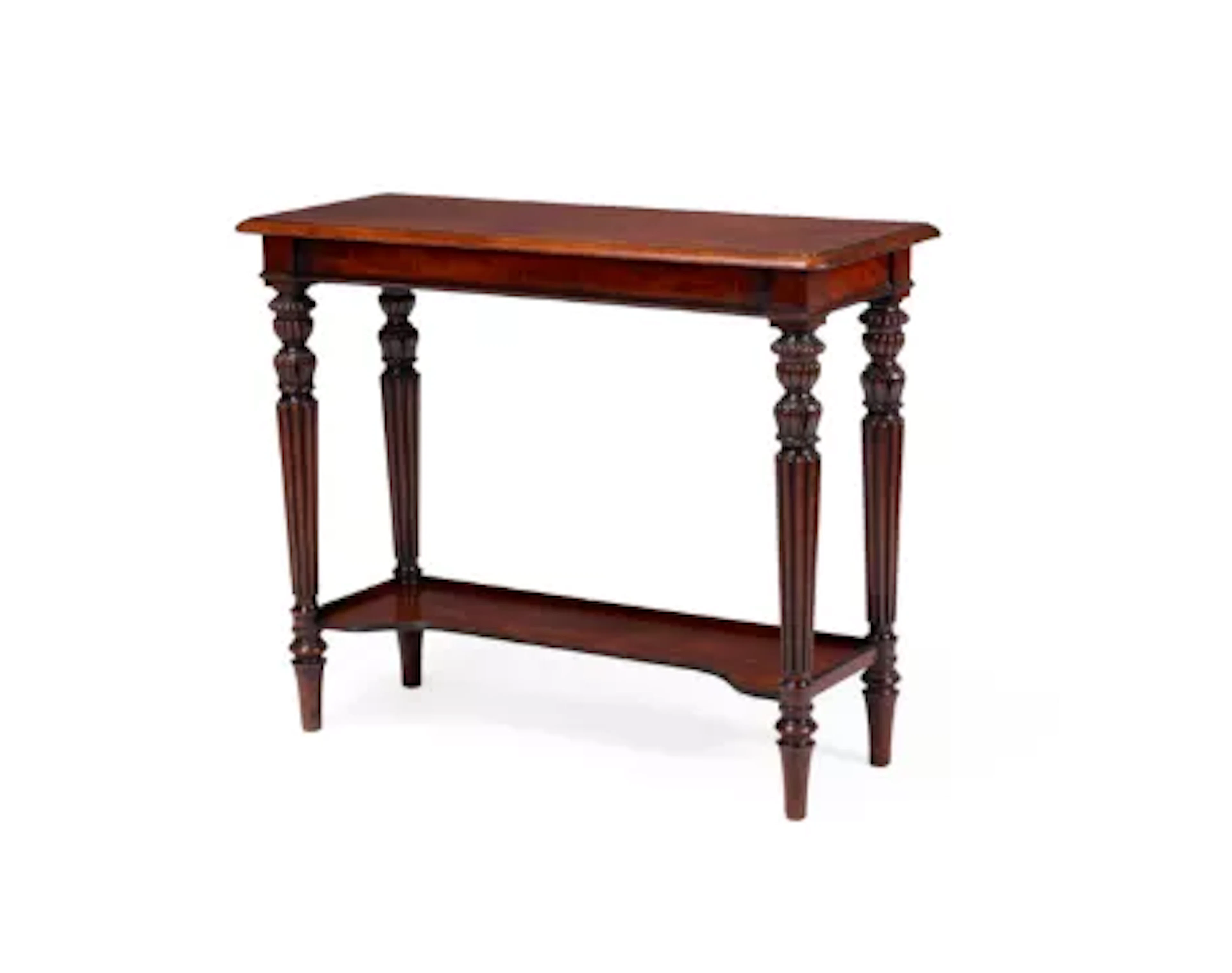 A REGENCY MAHOGANY CONSOLE OR SIDE TABLE, ATTRIBUTED TO GILLOWS, CIRCA 1820